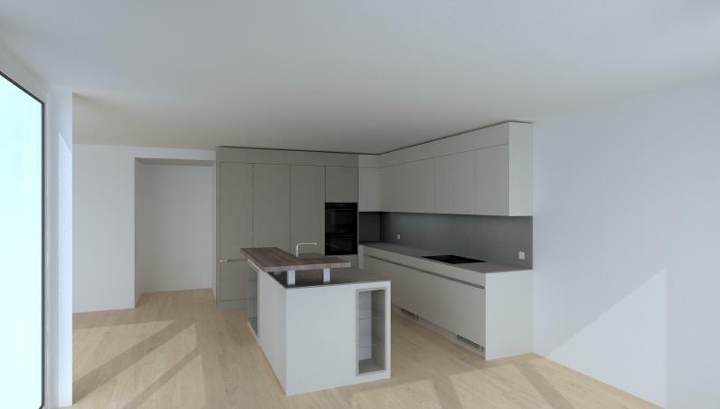 Visualisierung von der Küche von WHG C 2.2