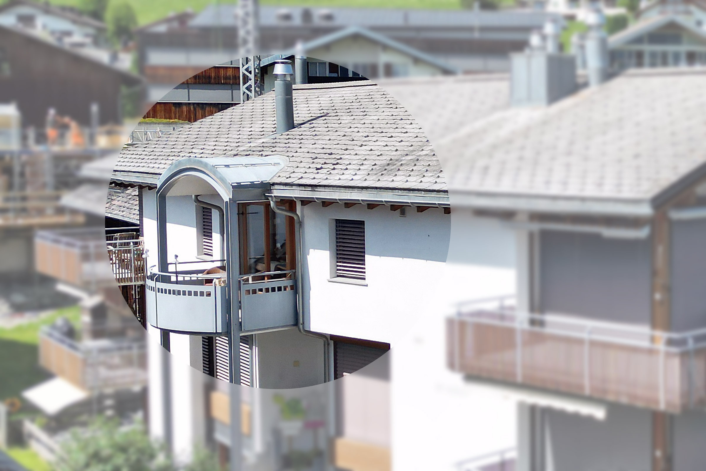 Lage der schönen Dachwohnung Lage der schönen Dachwohnung
