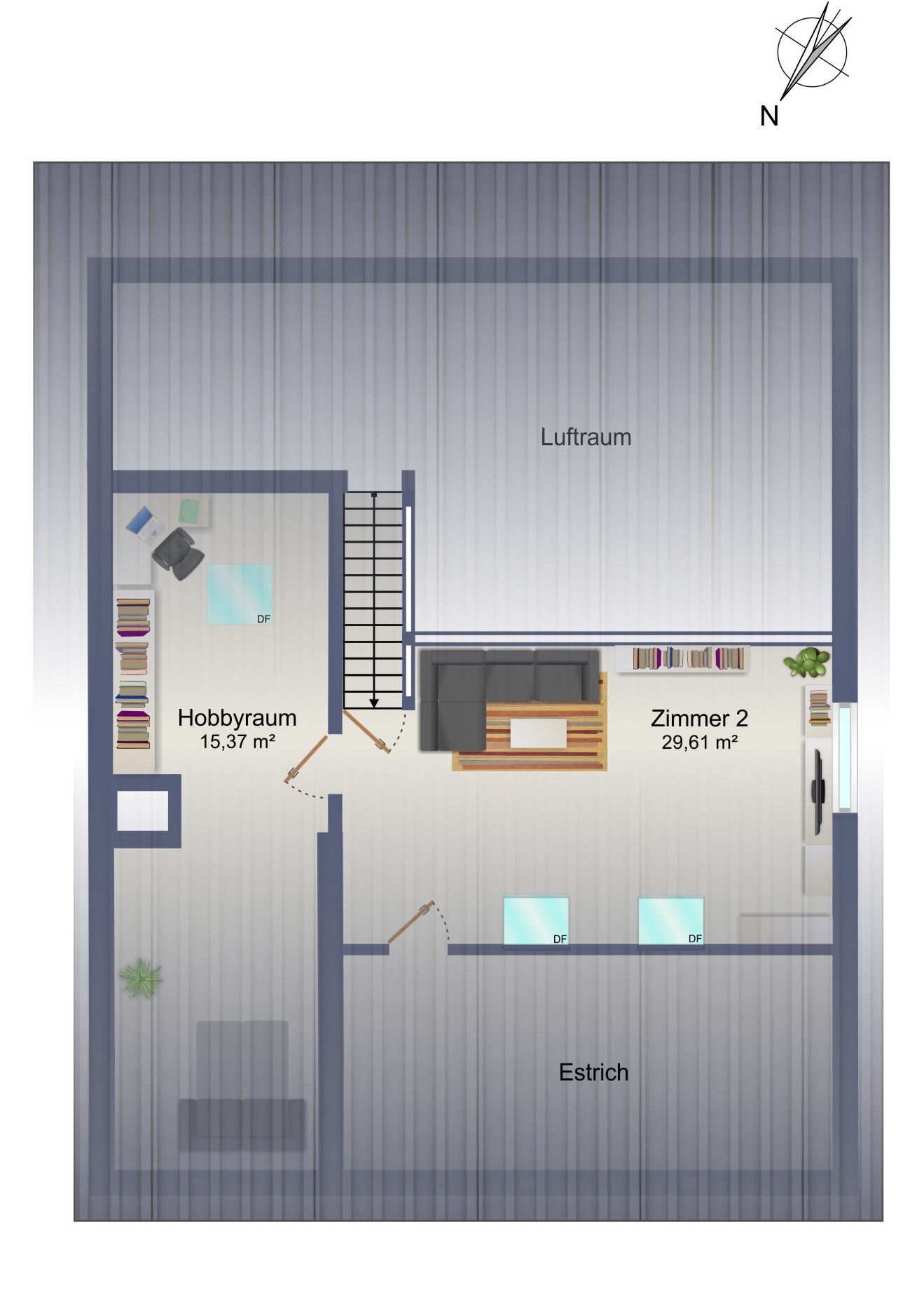 Grundriss Dachgeschoss