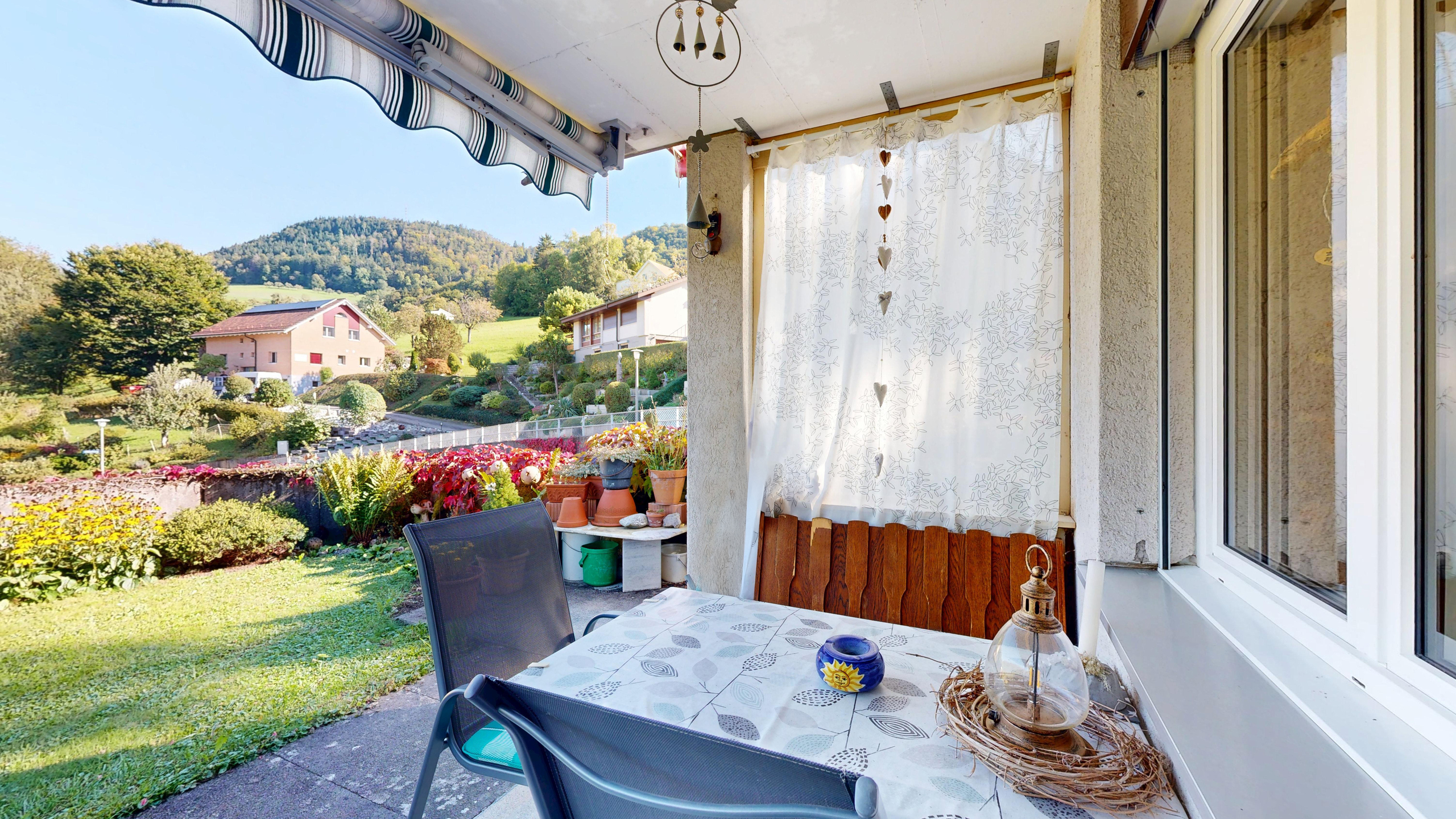 Wohnung 2_Sitzplatz / Garten