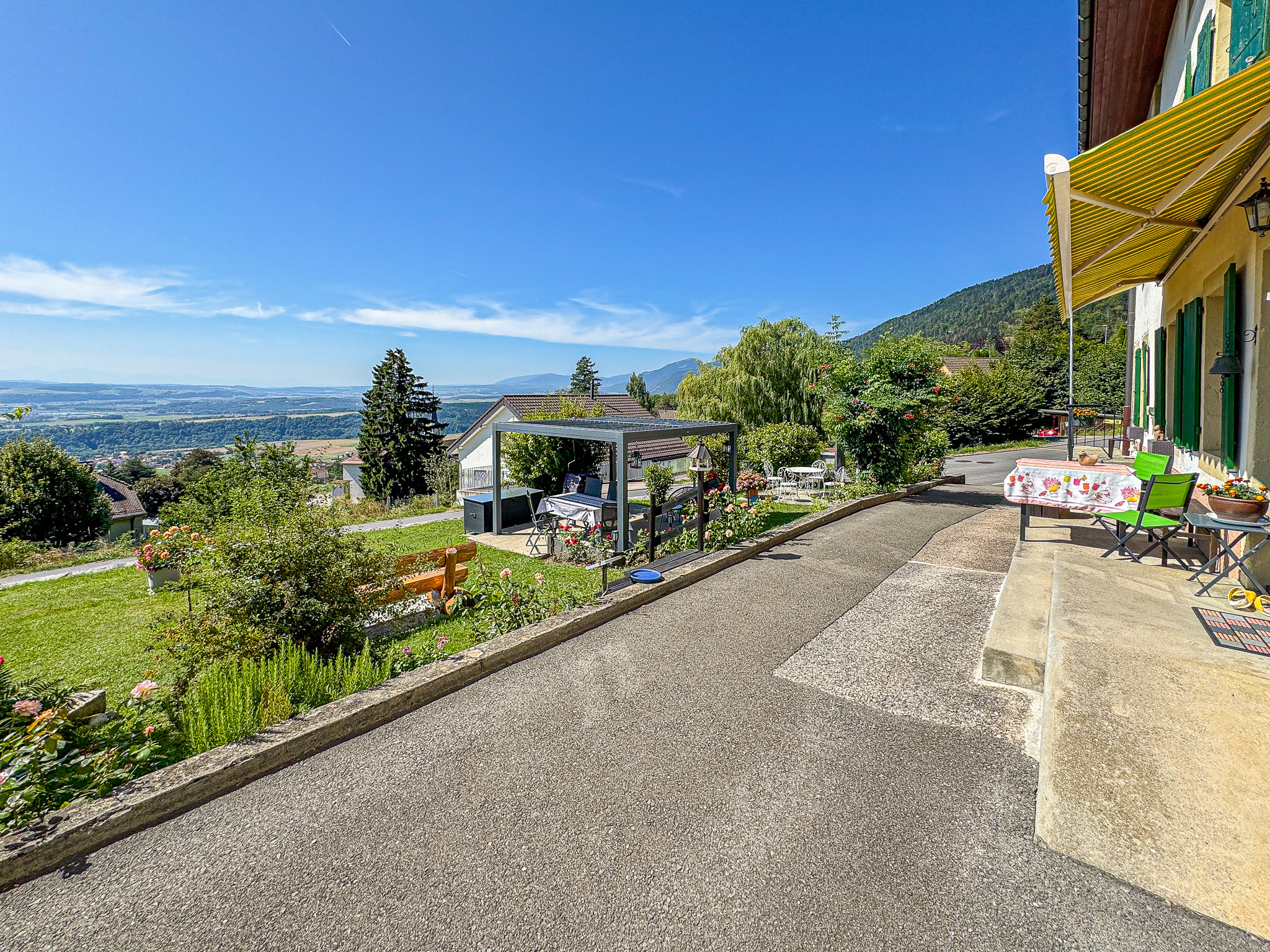 Vue sur la terrasse Vue sur la terrasse