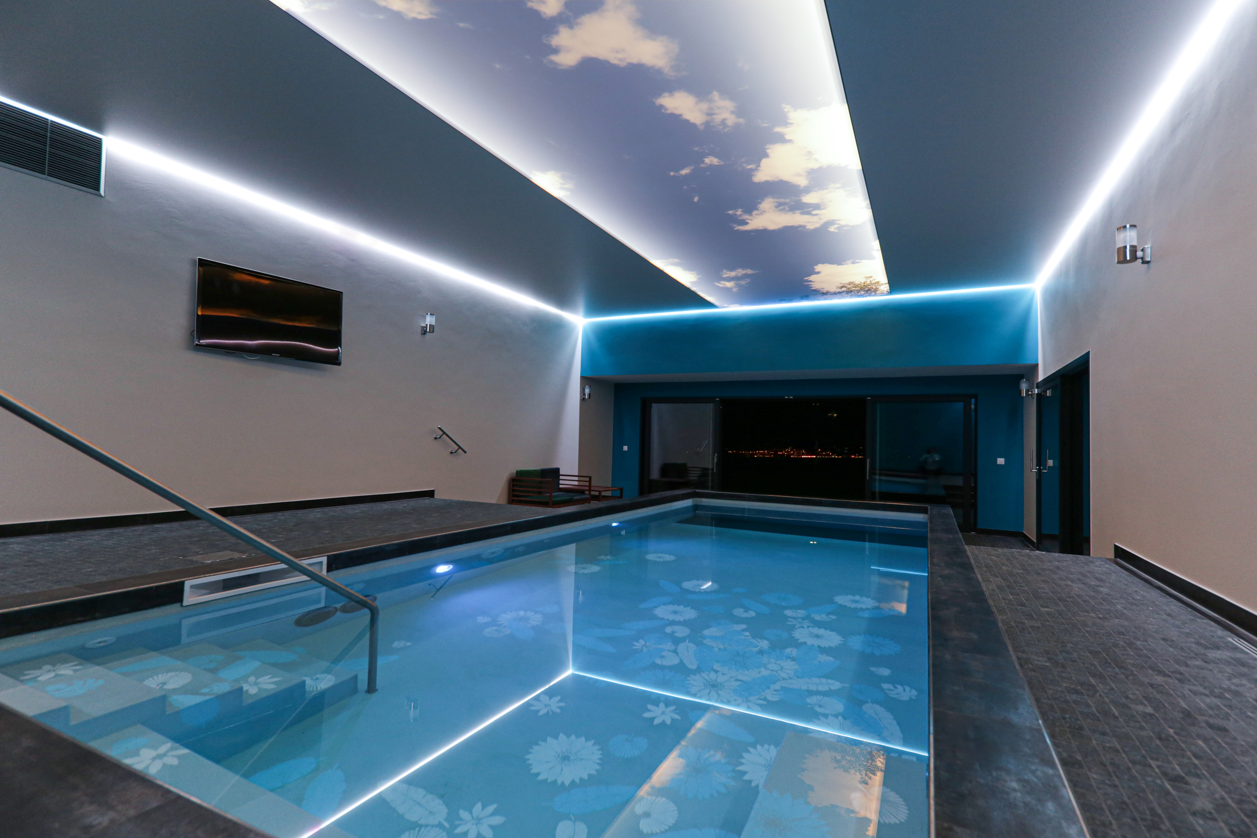 Piscine de nuit Piscine de nuit