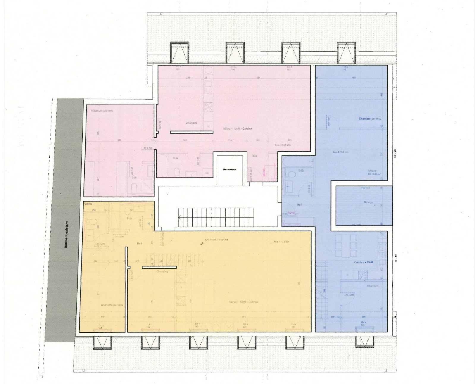 Lot en beige Lot en beige