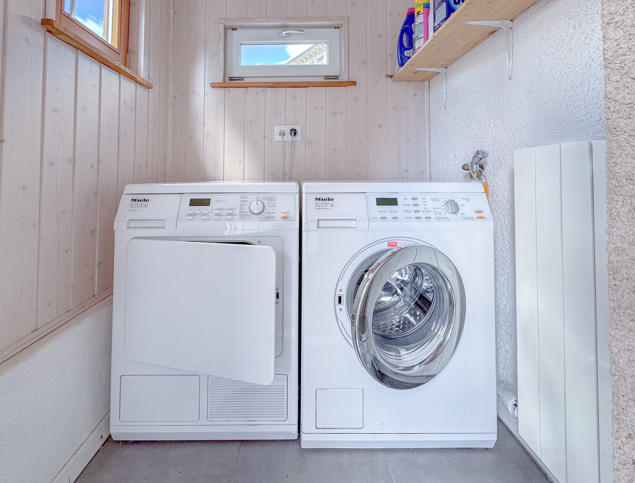 Buanderie collective au rez  Buanderie collective au rez