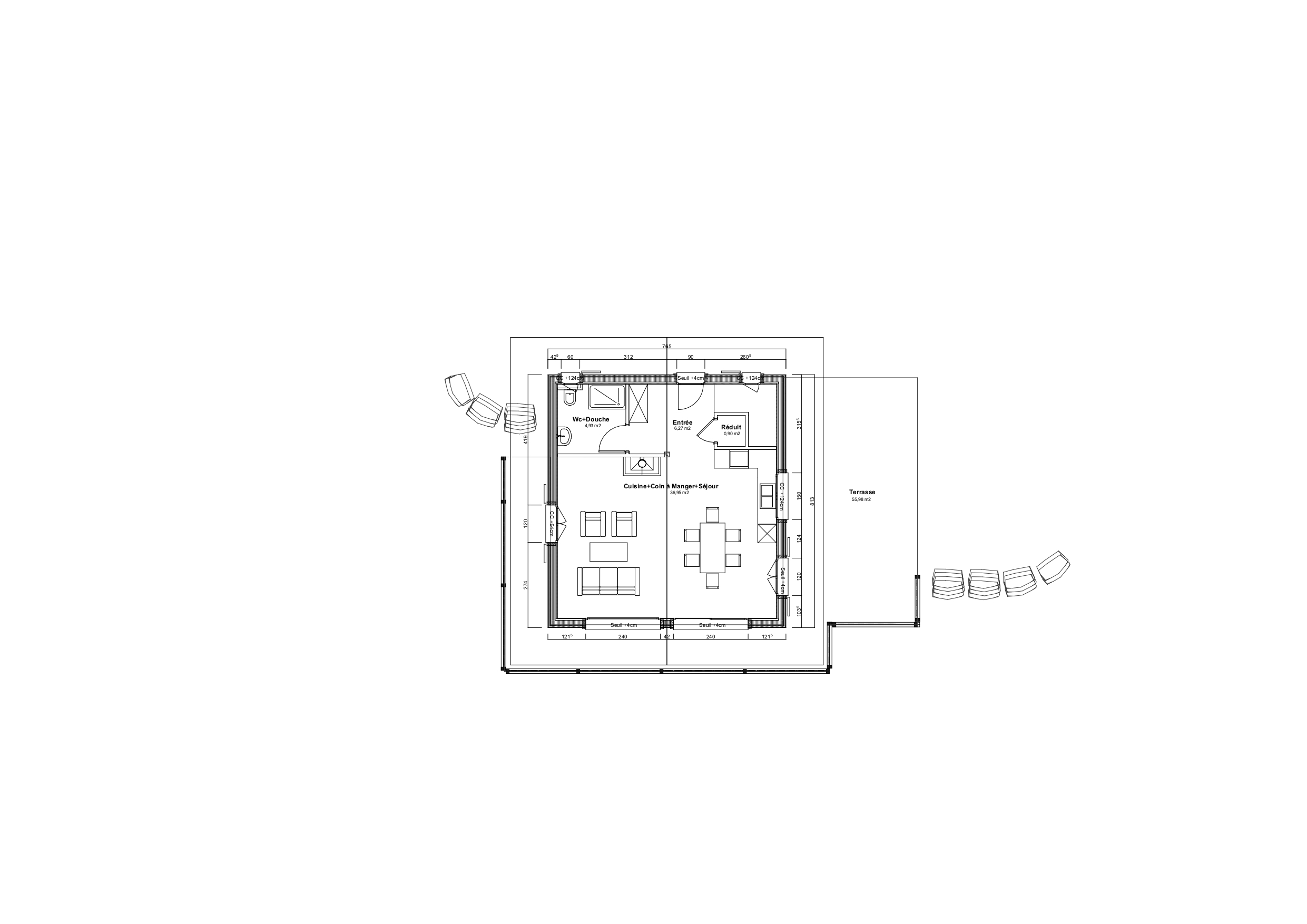Plan de l'étage  Plan de l'étage