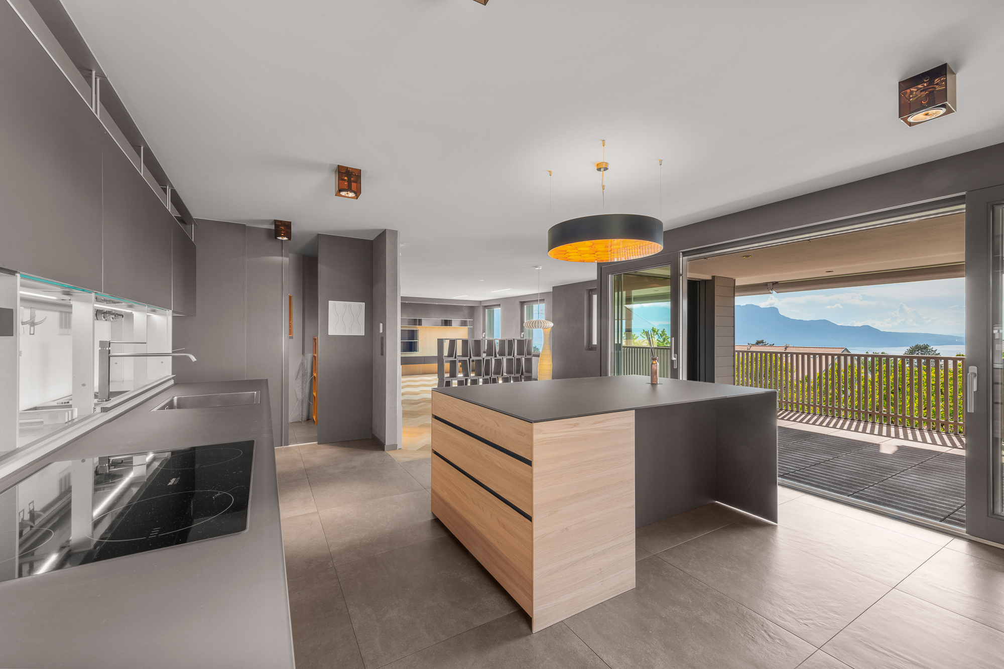 Cuisine ouverte avec îlot Cuisine ouverte avec îlot