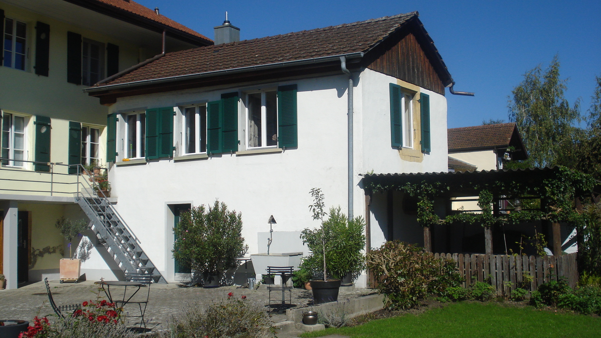 Ansicht Haus hinten Ansicht Haus hinten