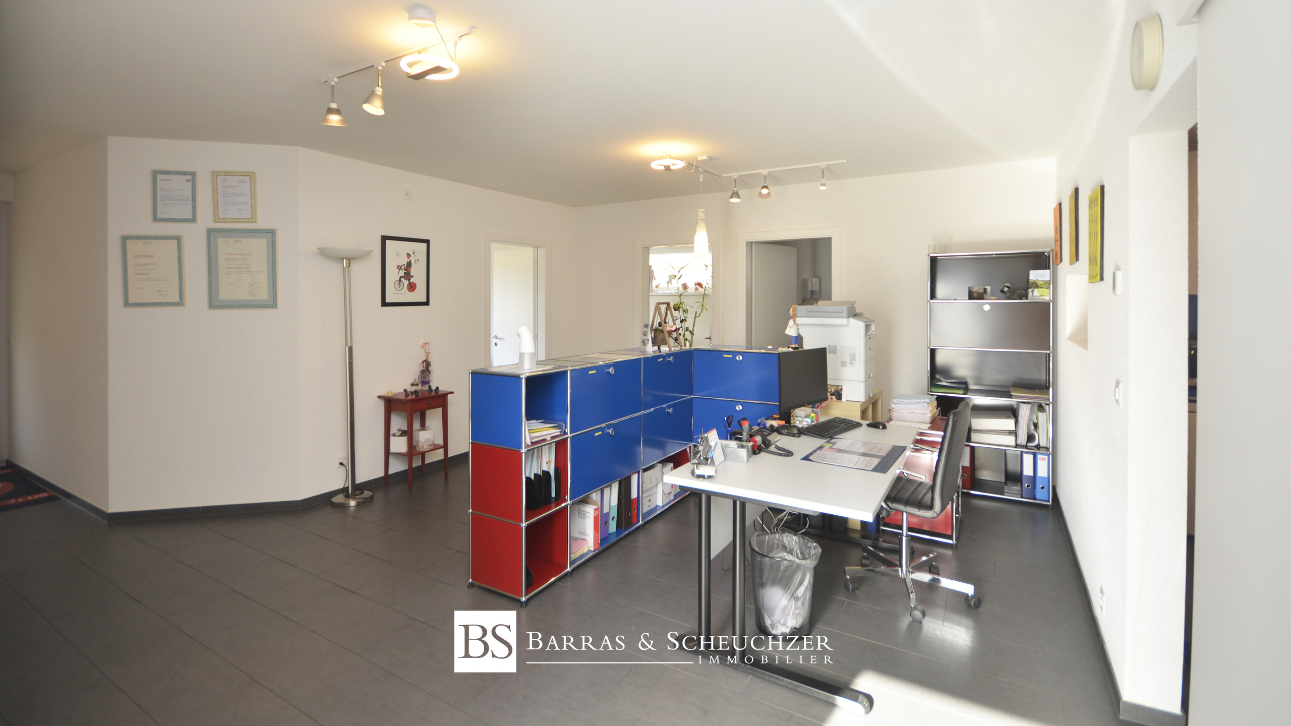 Pièce centrale - réception