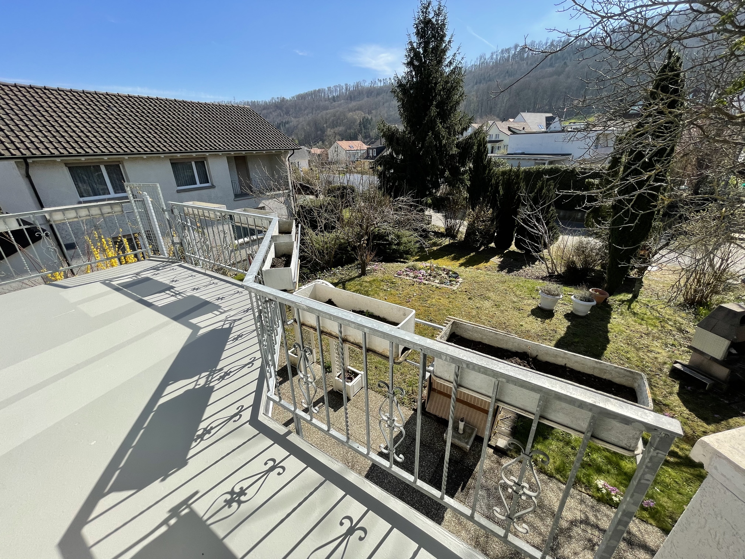 Sicht vom Balkon Sicht vom Balkon