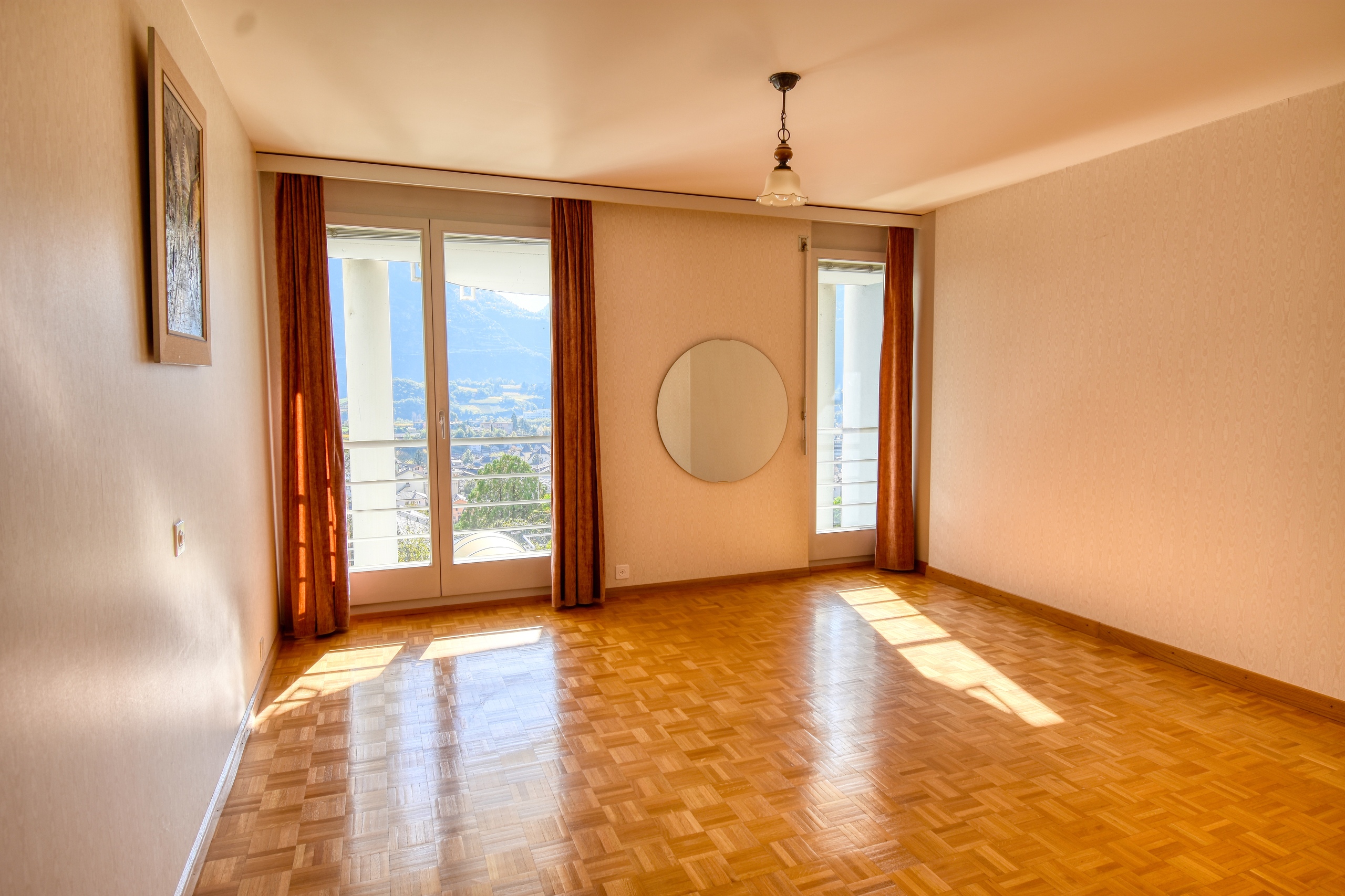 Wohnung Veyras - Zimmer 1 Wohnung Veyras - Zimmer 1