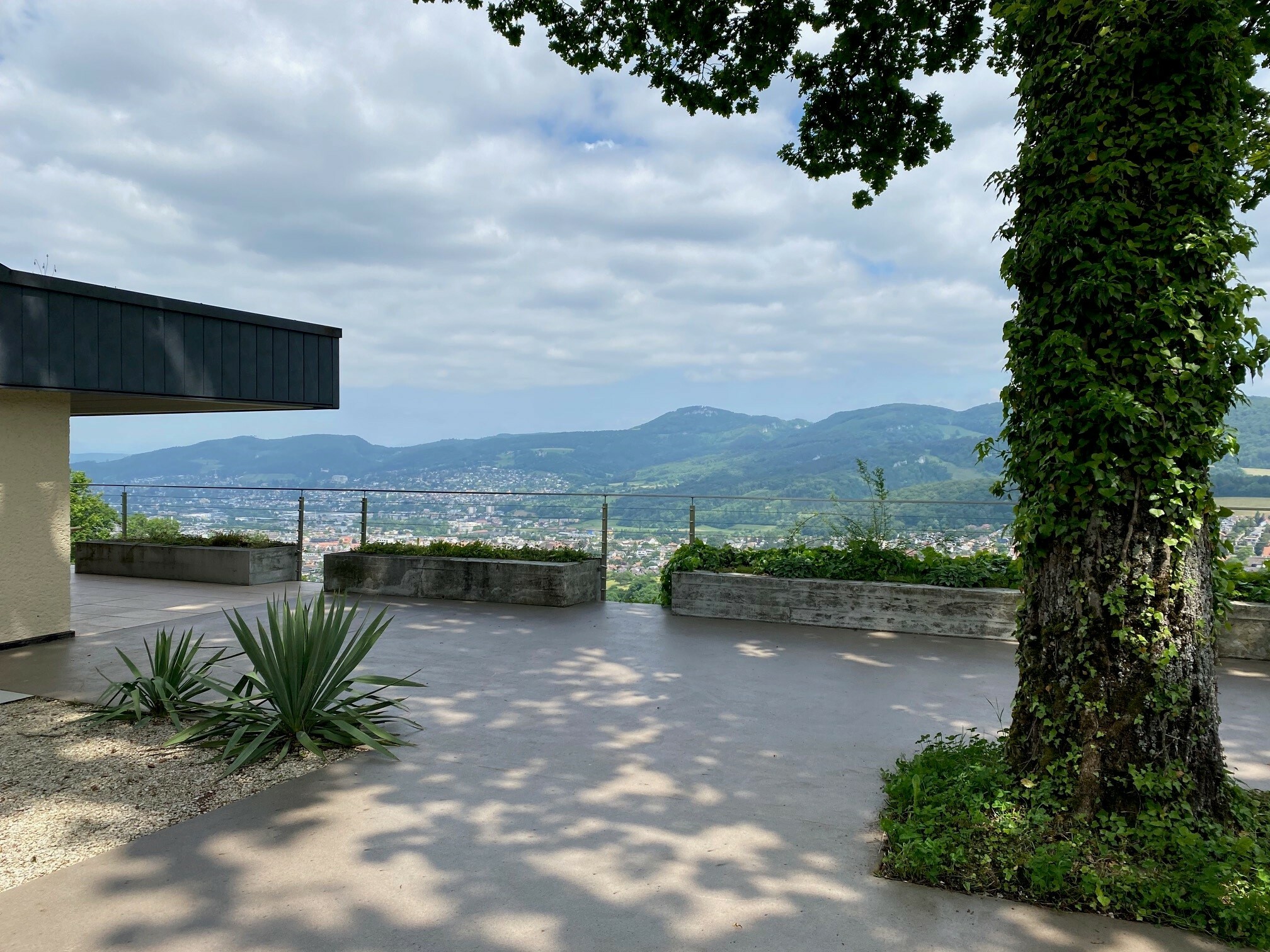 Terrasse mit Aussicht