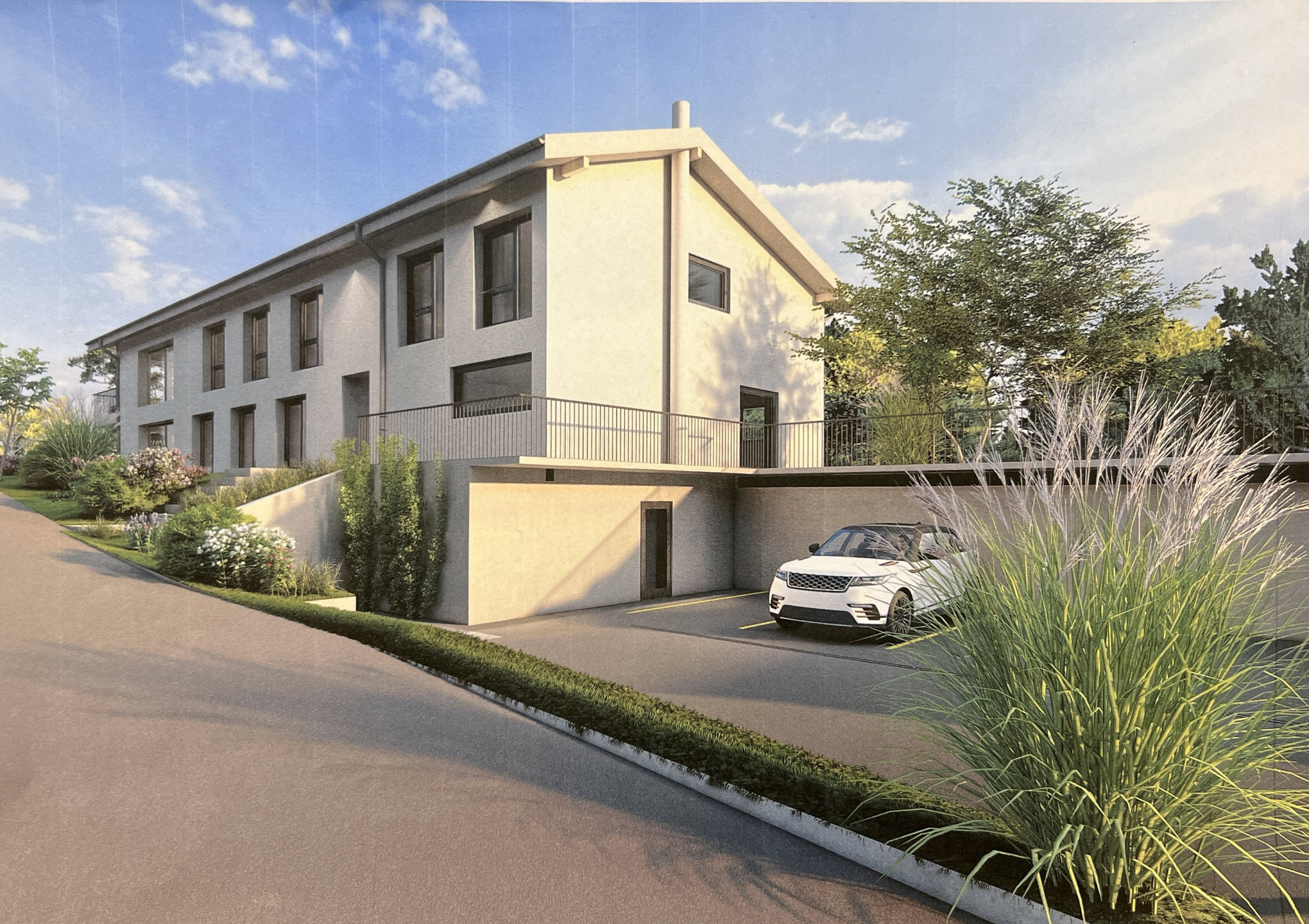 Travaux villa et parking sur la parcelle  Travaux villa et parking sur la parcelle