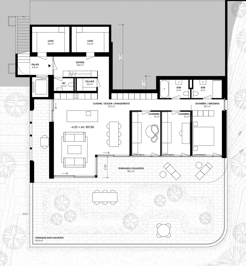 plan de l'appartement plan de l'appartement