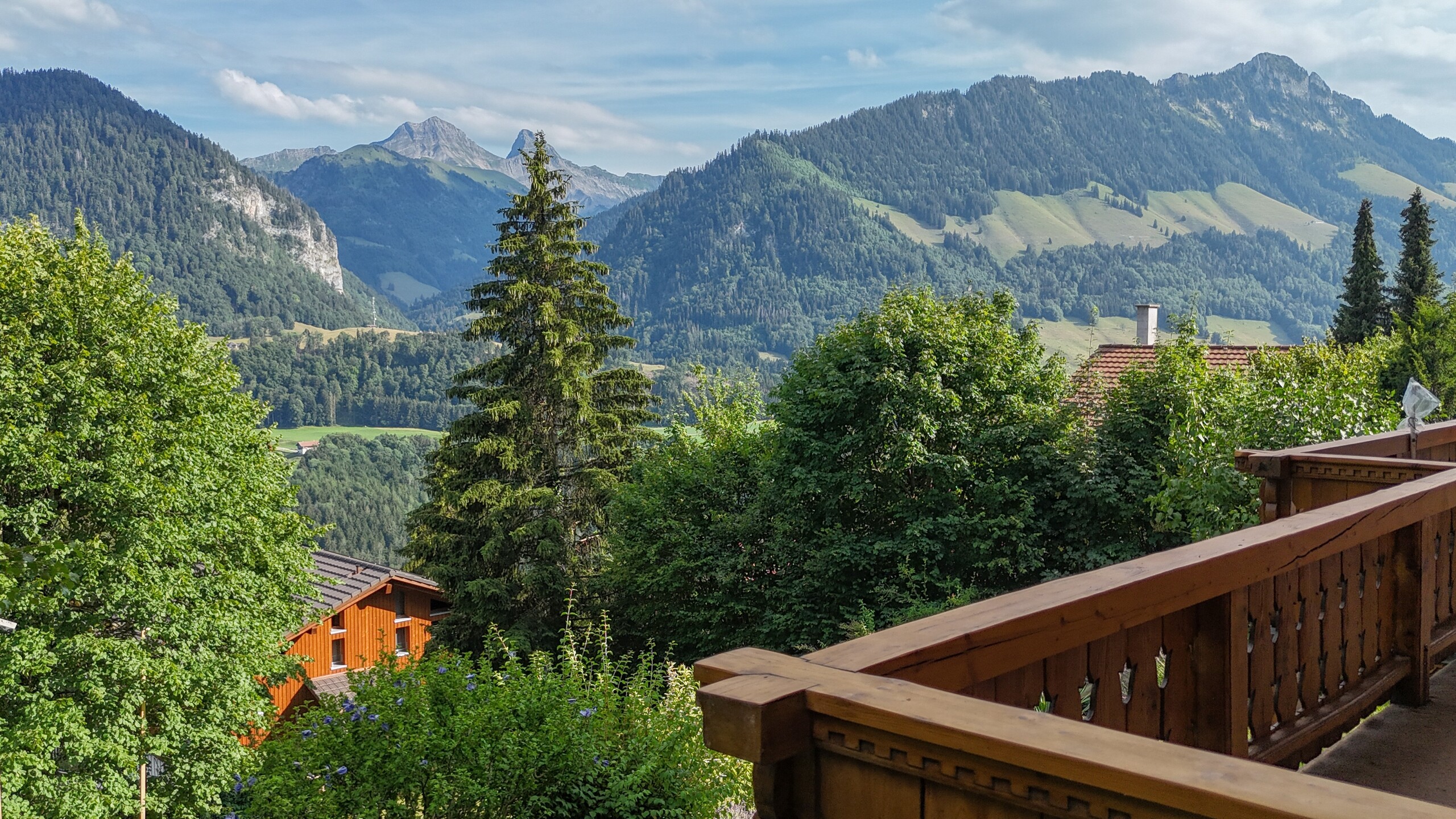 Vue du balcon