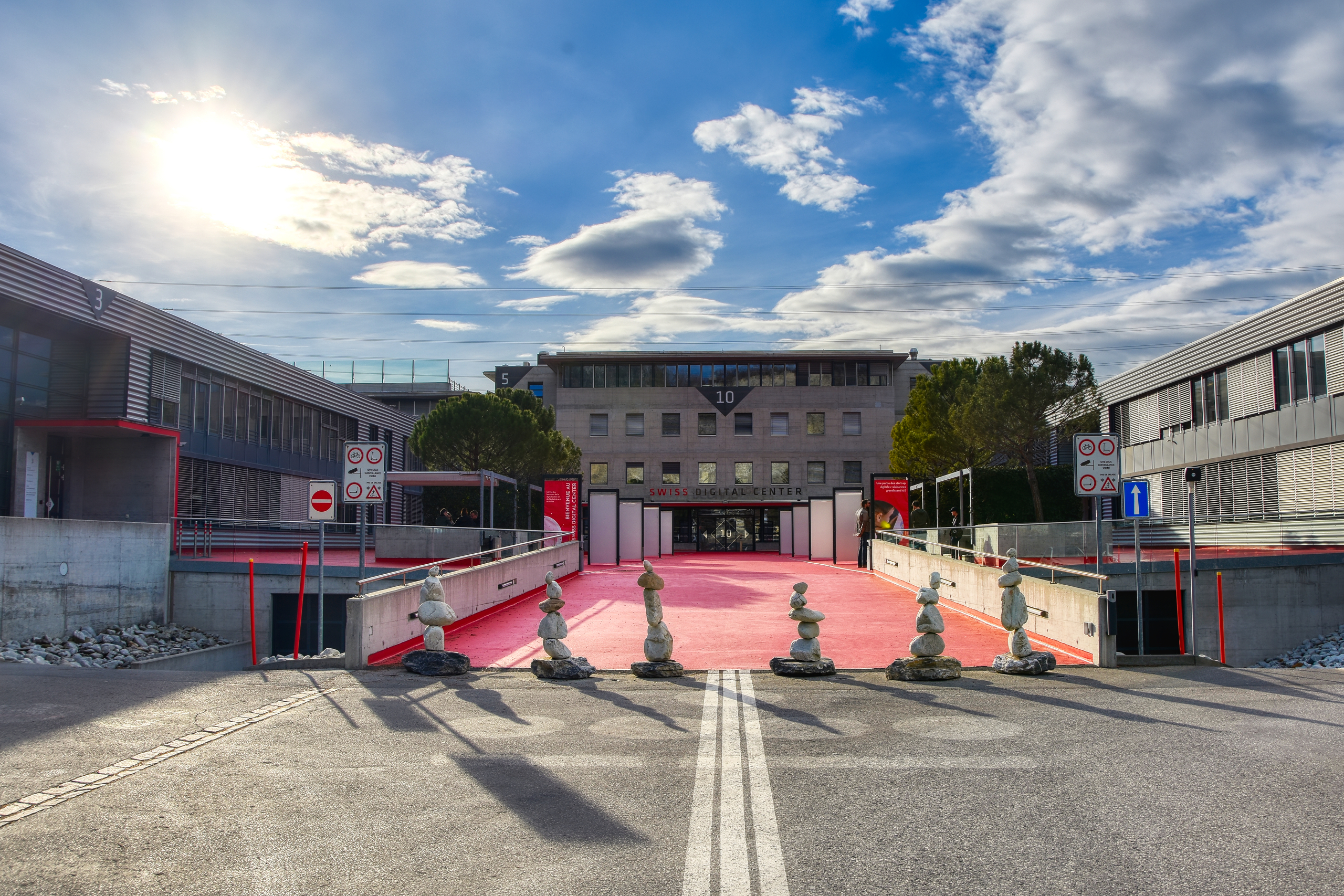 Techno-pôle Sierre - Place Rouge Techno-pôle Sierre - Place Rouge