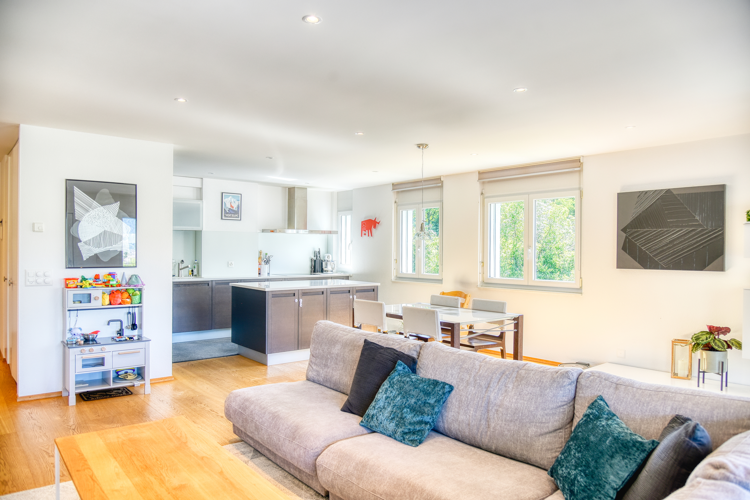 Appartement Sierre - Séjour/salle à manger Appartement Sierre - Séjour/salle à manger