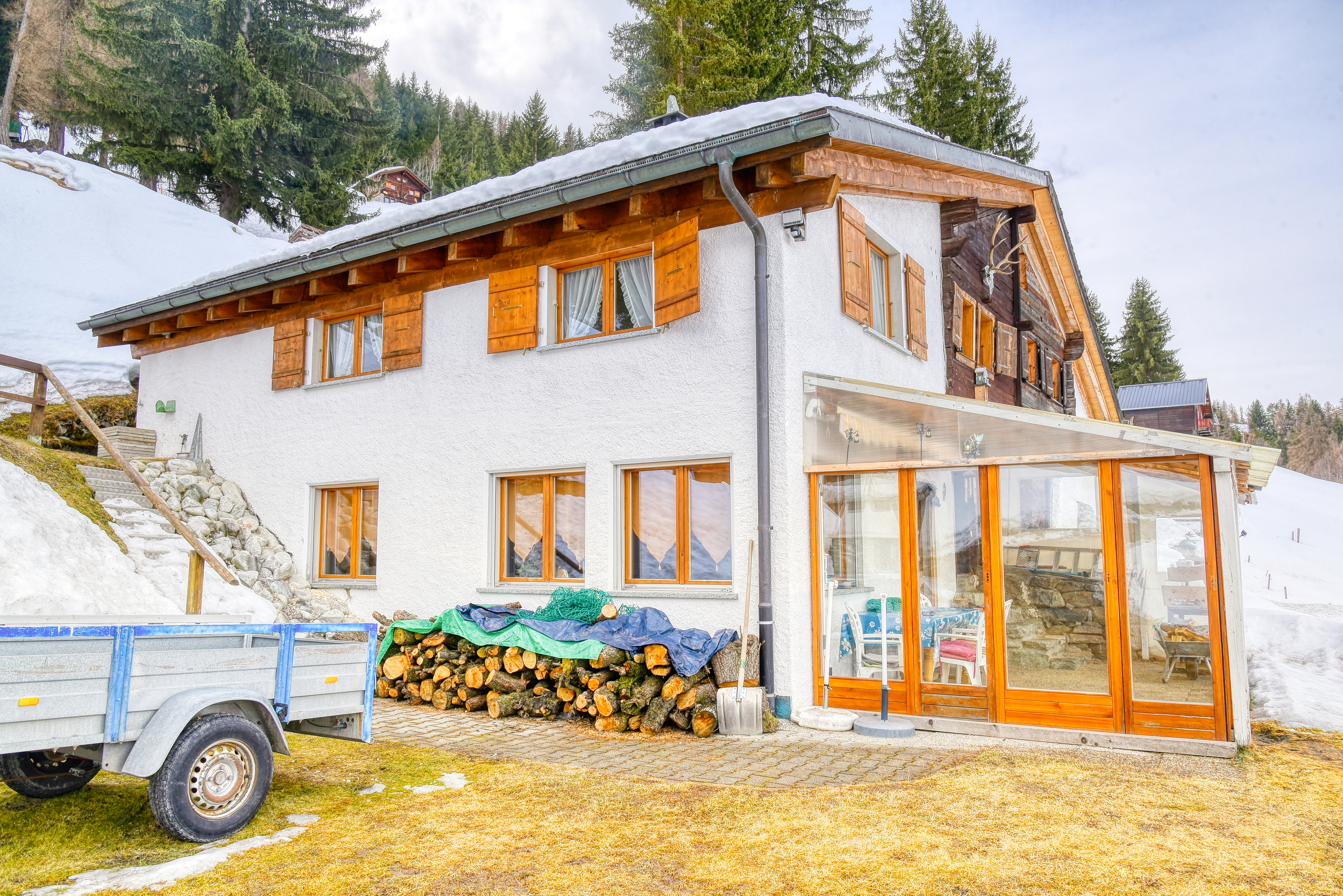 Chalet Vercorin - Vue extérieure