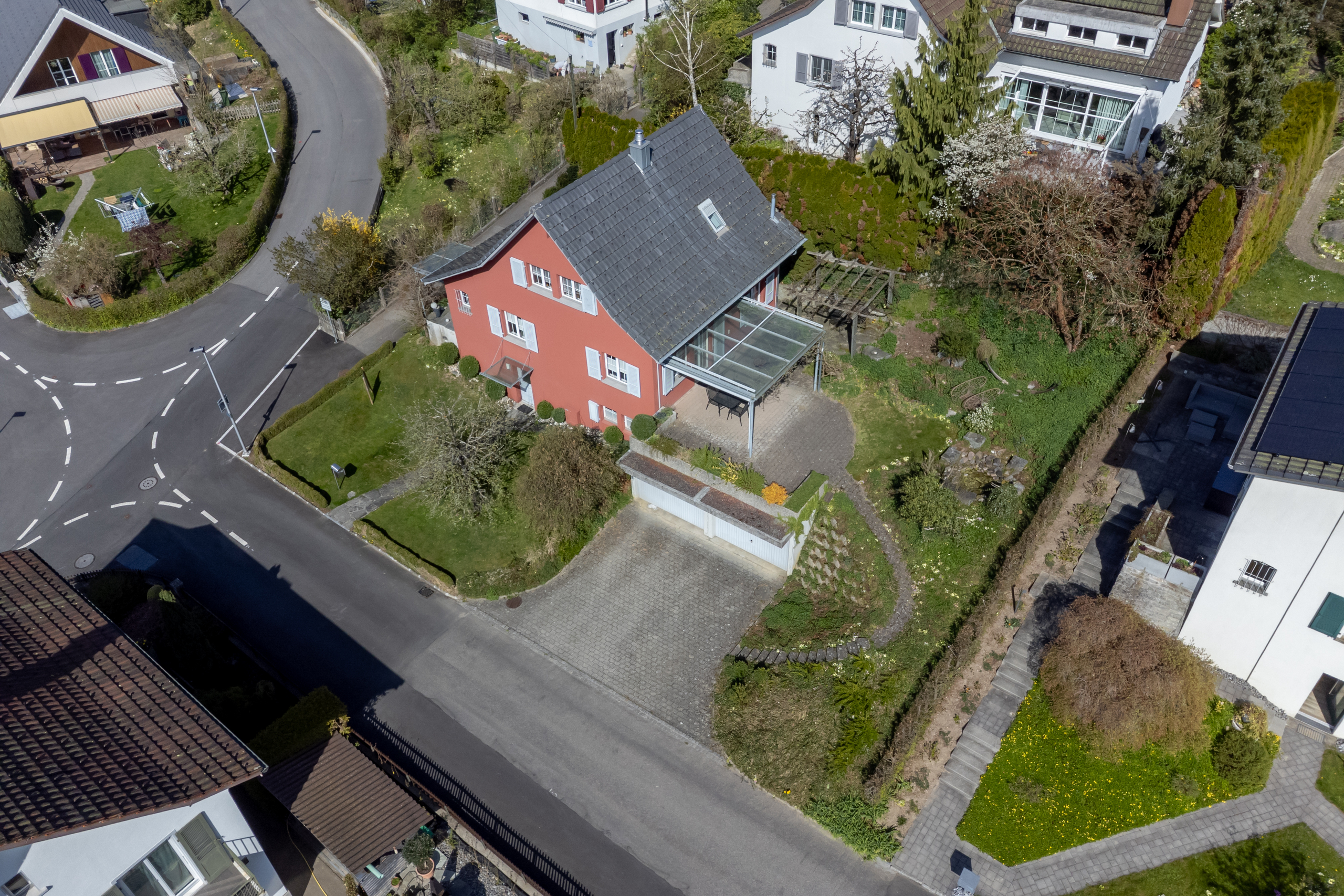 Aufsicht Parzelle Aufsicht Parzelle