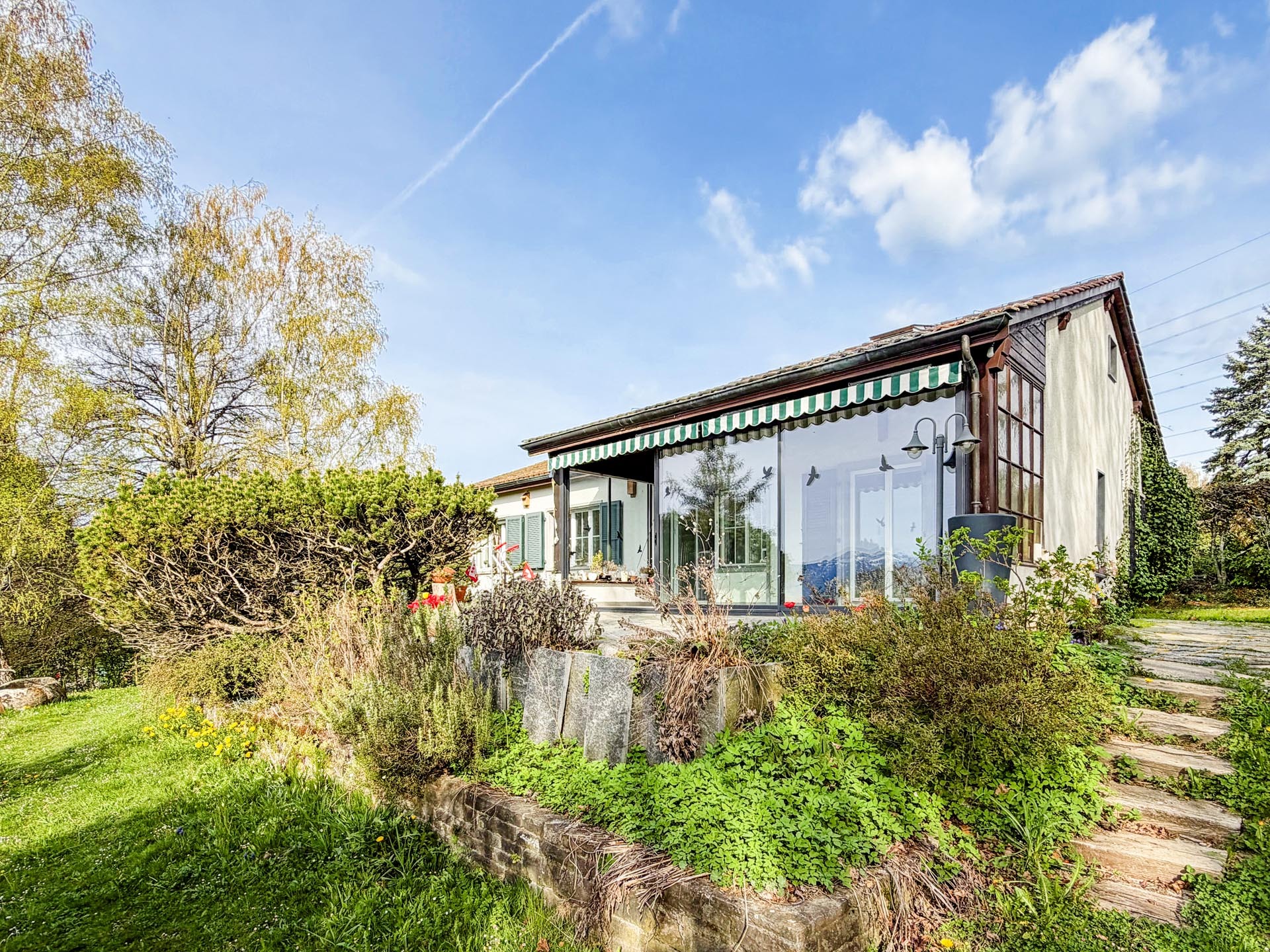 Maison vue jardin Maison vue jardin