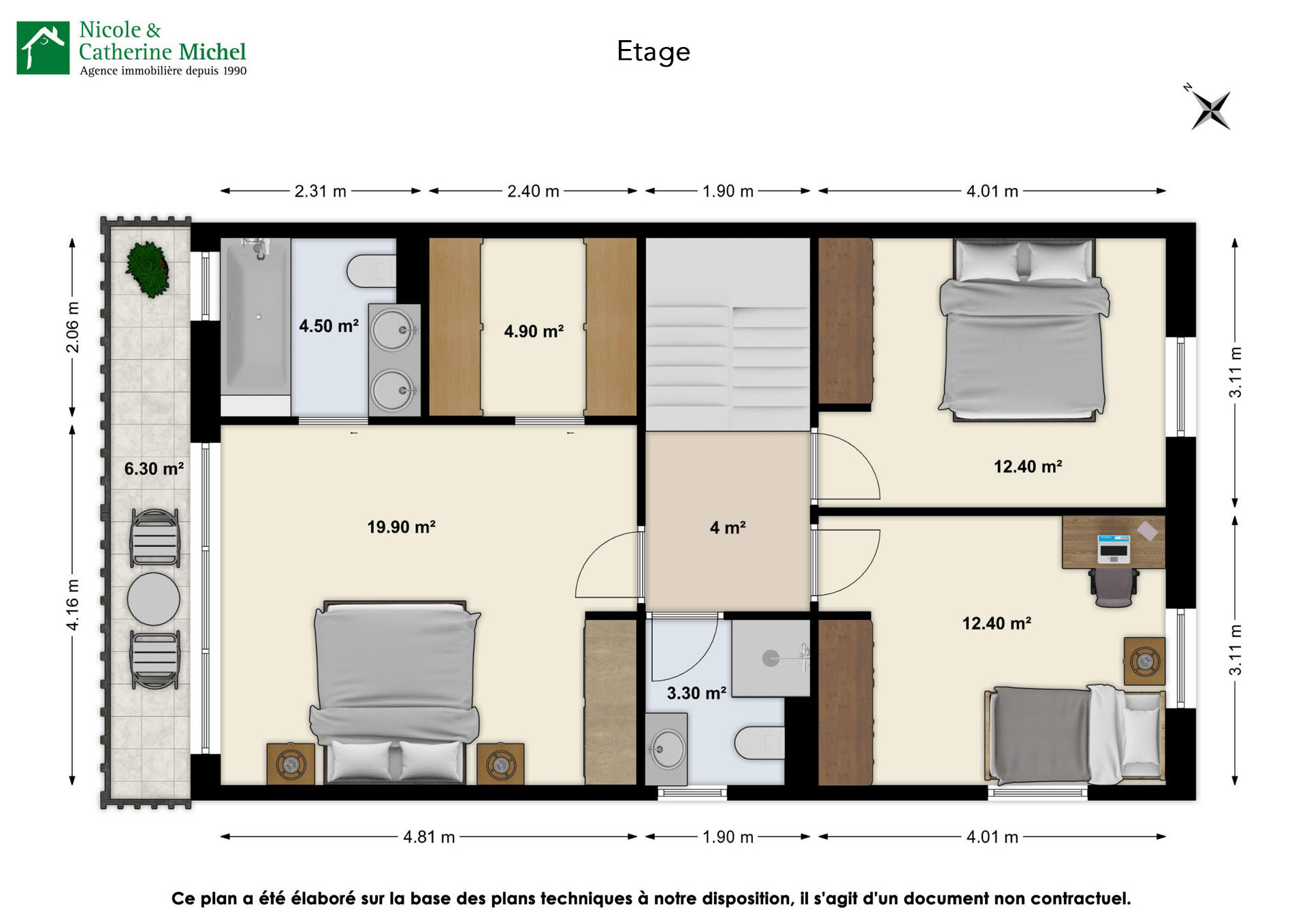 plan étage plan étage