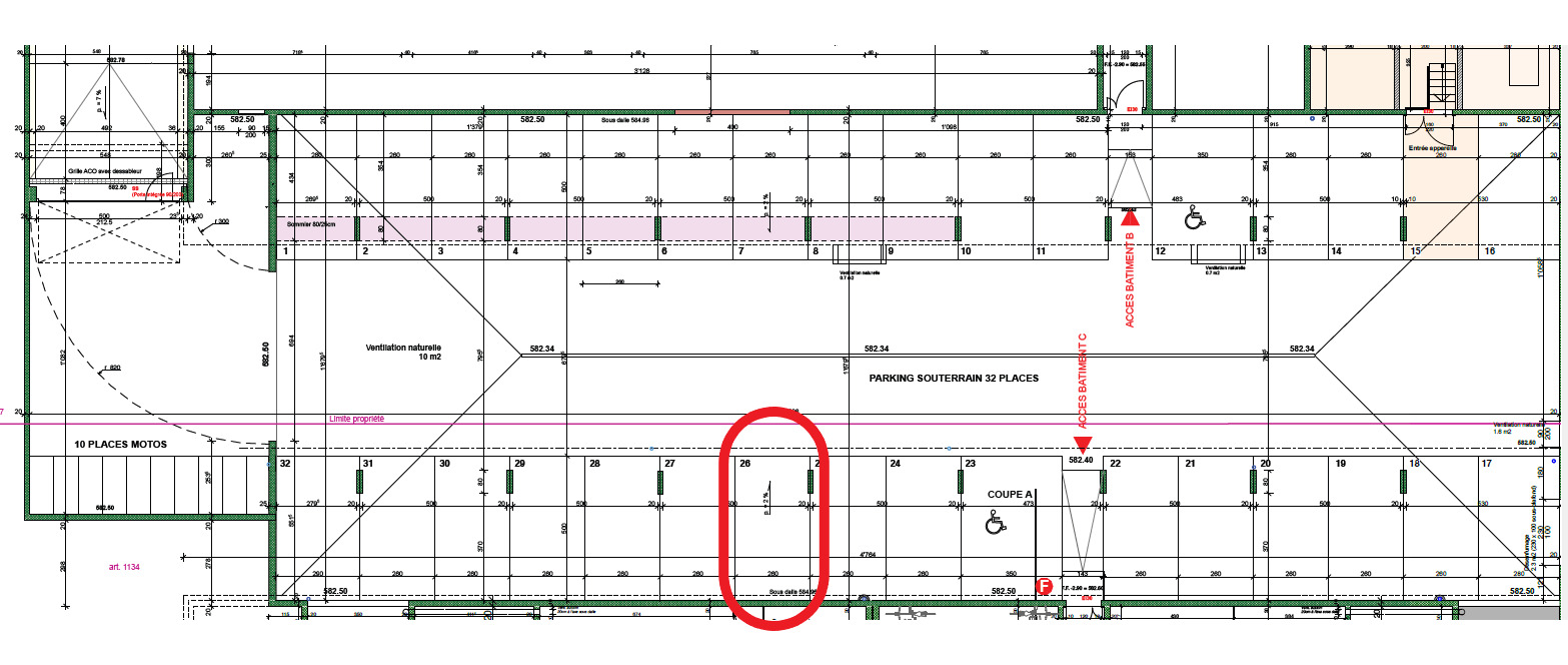 Plan parking Plan parking