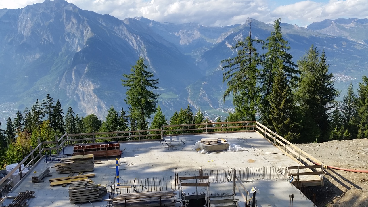 Chalet Spitzenqualität Verkauf Bewilligung Zweitwohnung 4 Vallées Nendaz-Vente Immobilier Fundament