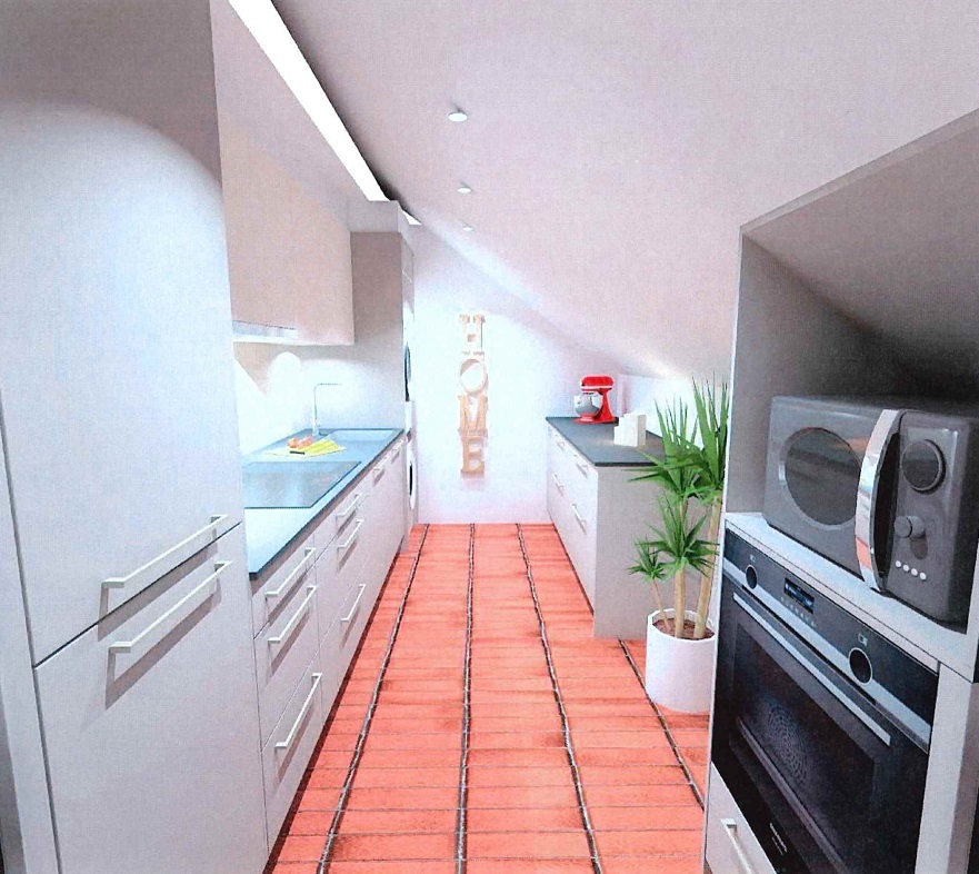 cuisine (rendu 3D) cuisine (rendu 3D)
