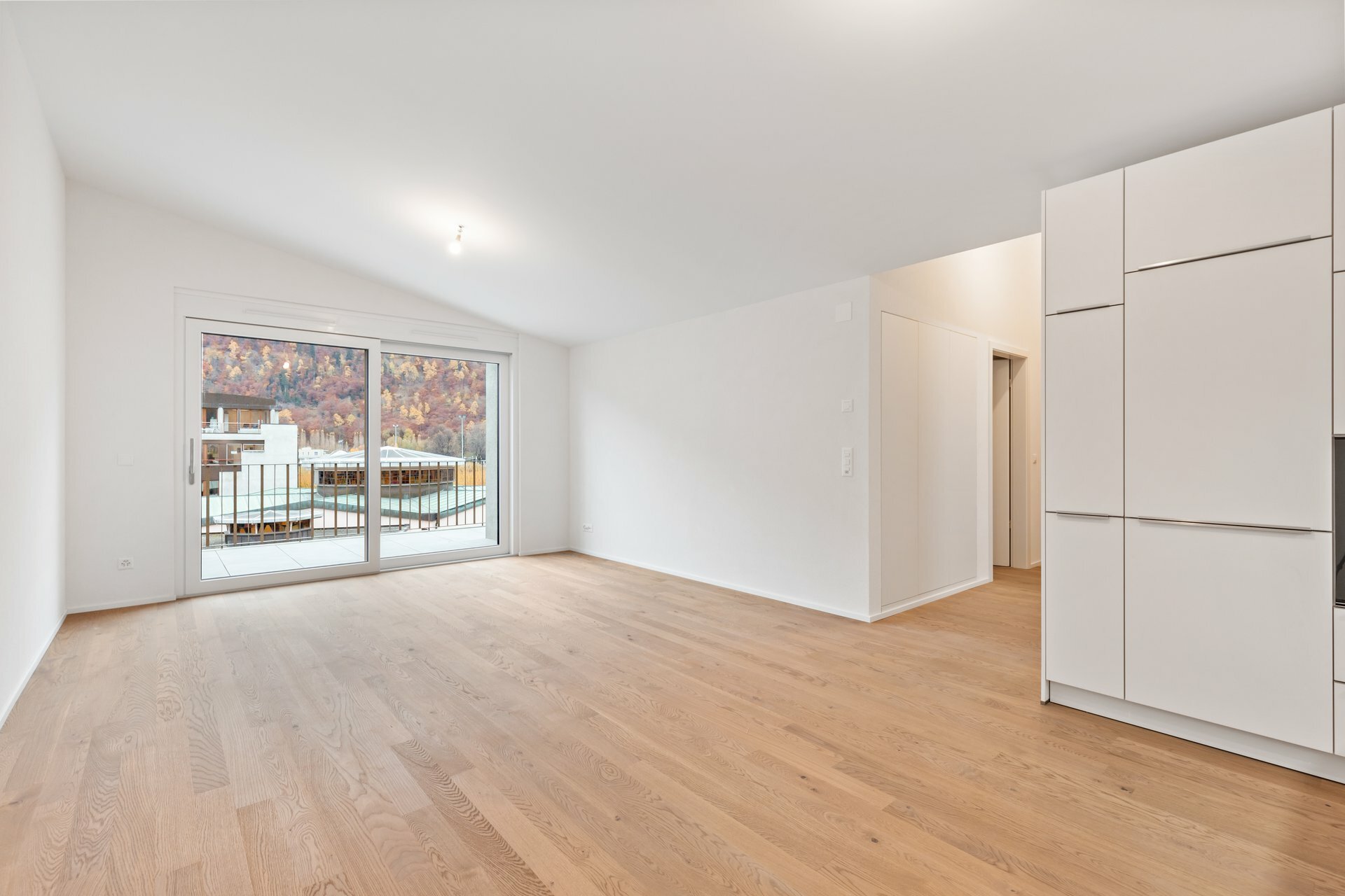 Küche offen zum Wohnzimmer