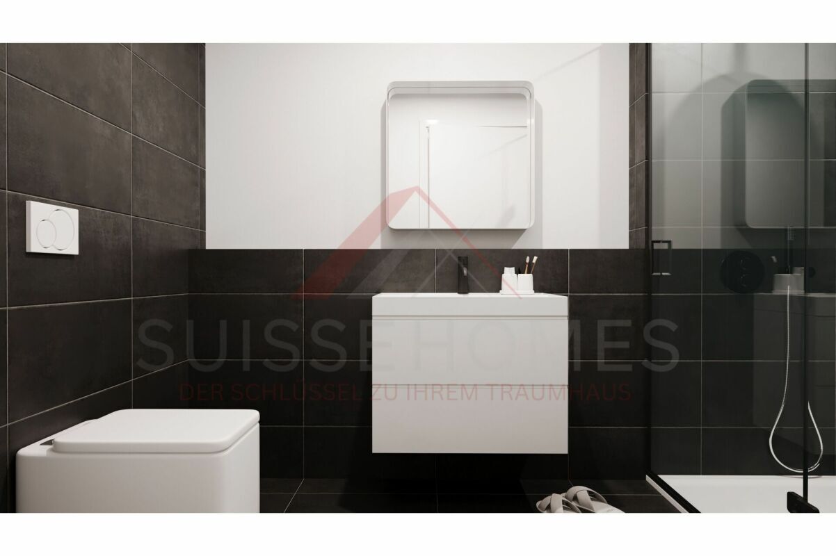 Badezimmer mit Dusche ? Salle de bains avec douche