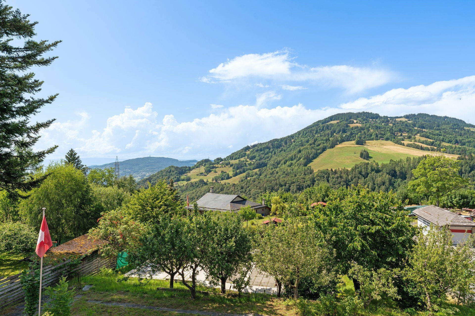 Vue plein ouest Vue plein ouest