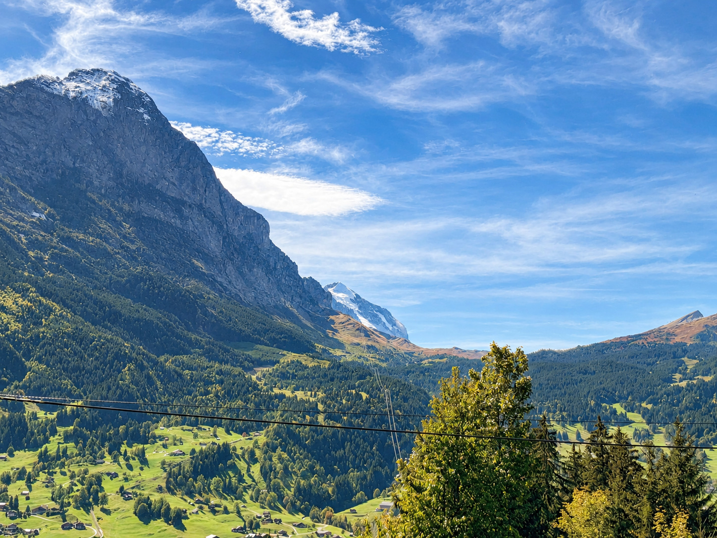 Aussicht Richtung Kleine Scheidegg / Männlichen