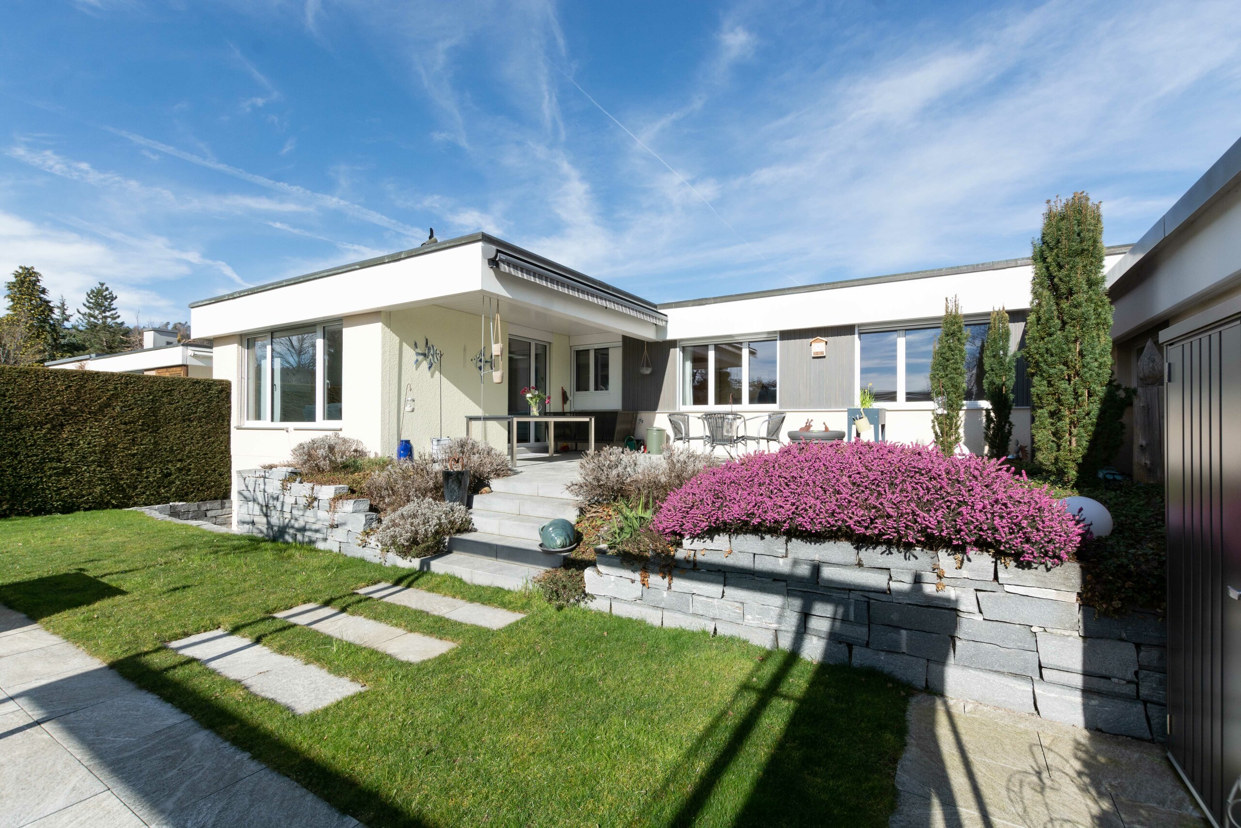 Hausansicht Gartenseite