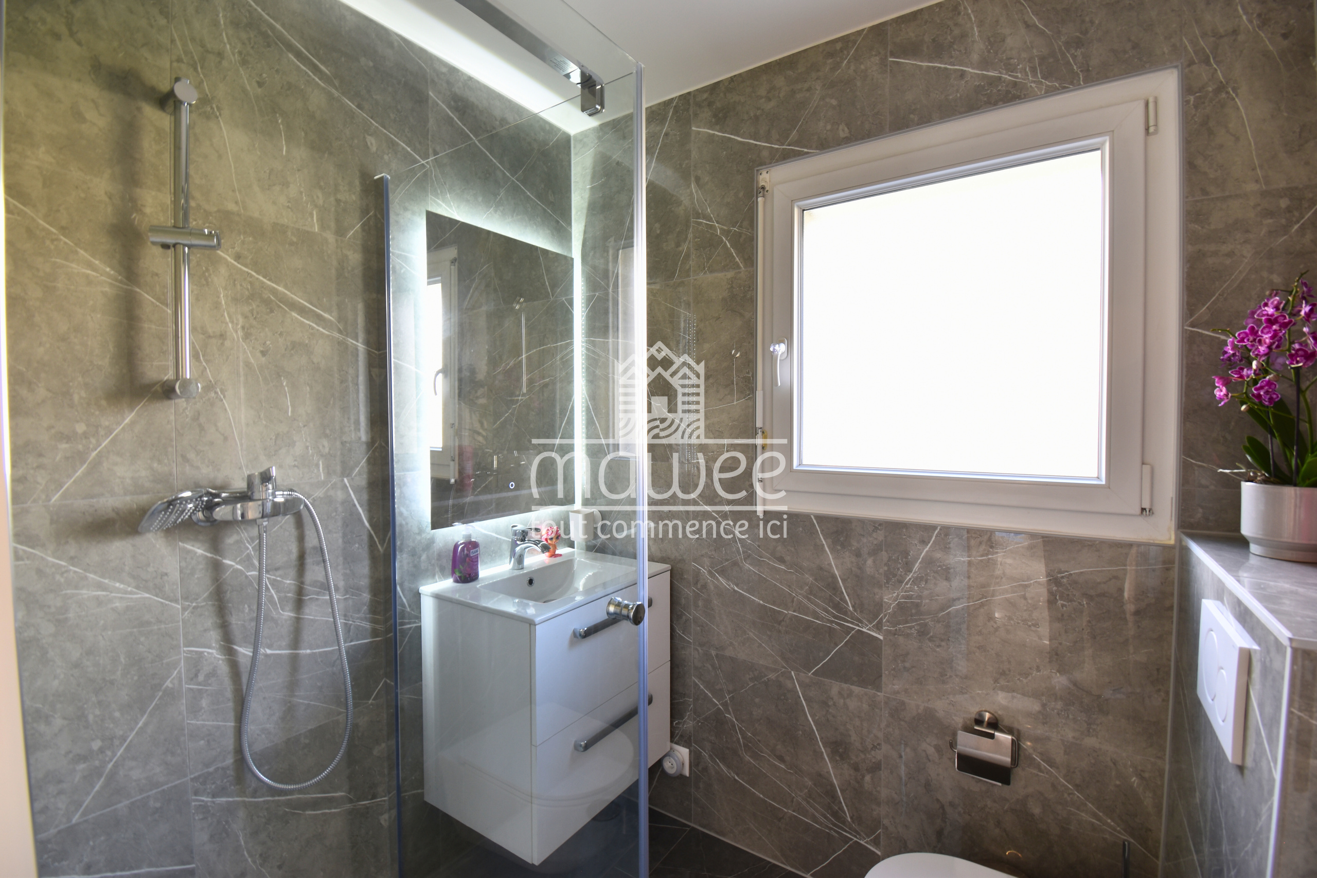 Attique Vétroz - Salle de douche Attique Vétroz - Salle de douche