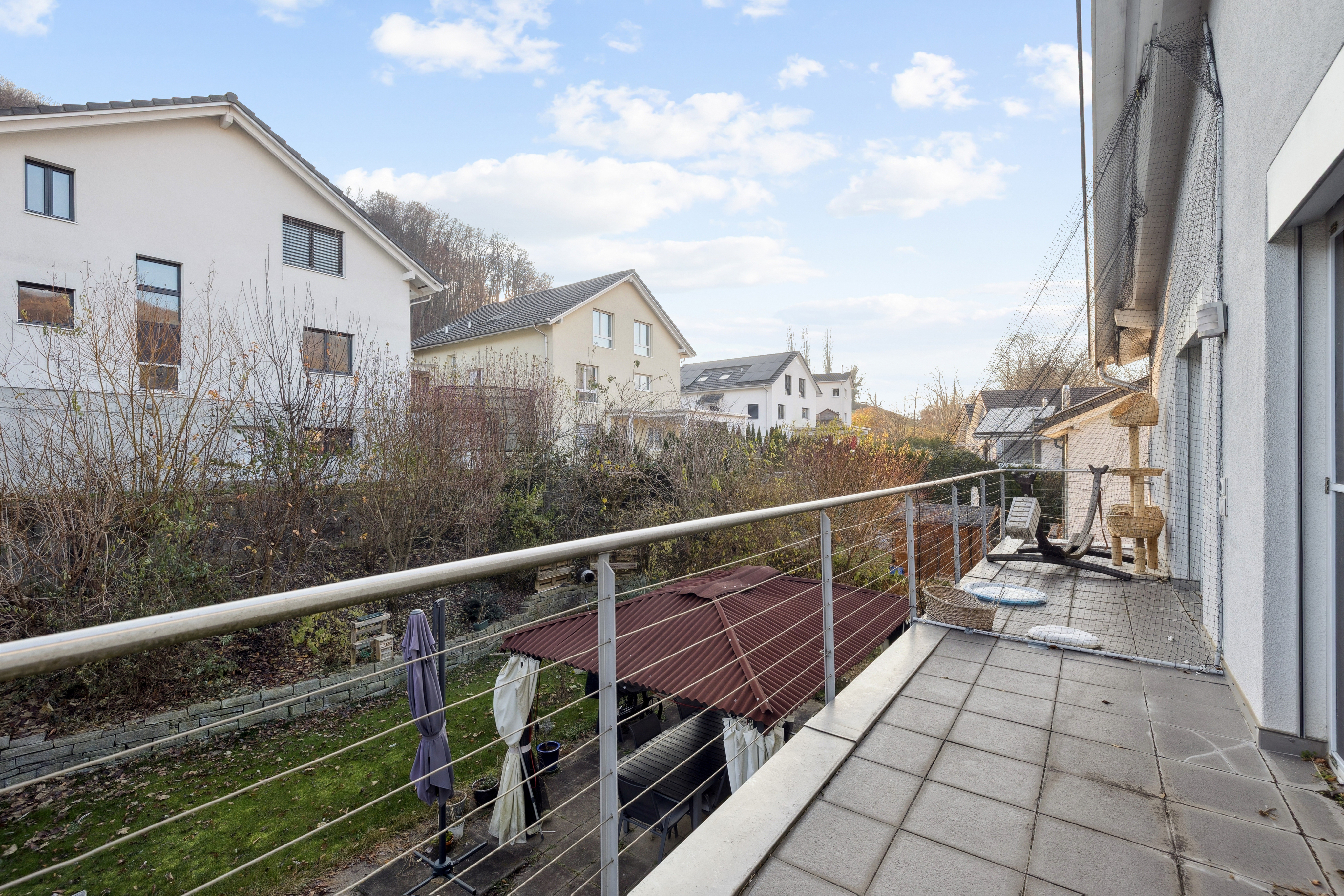 Balkon vom Obergeschoss