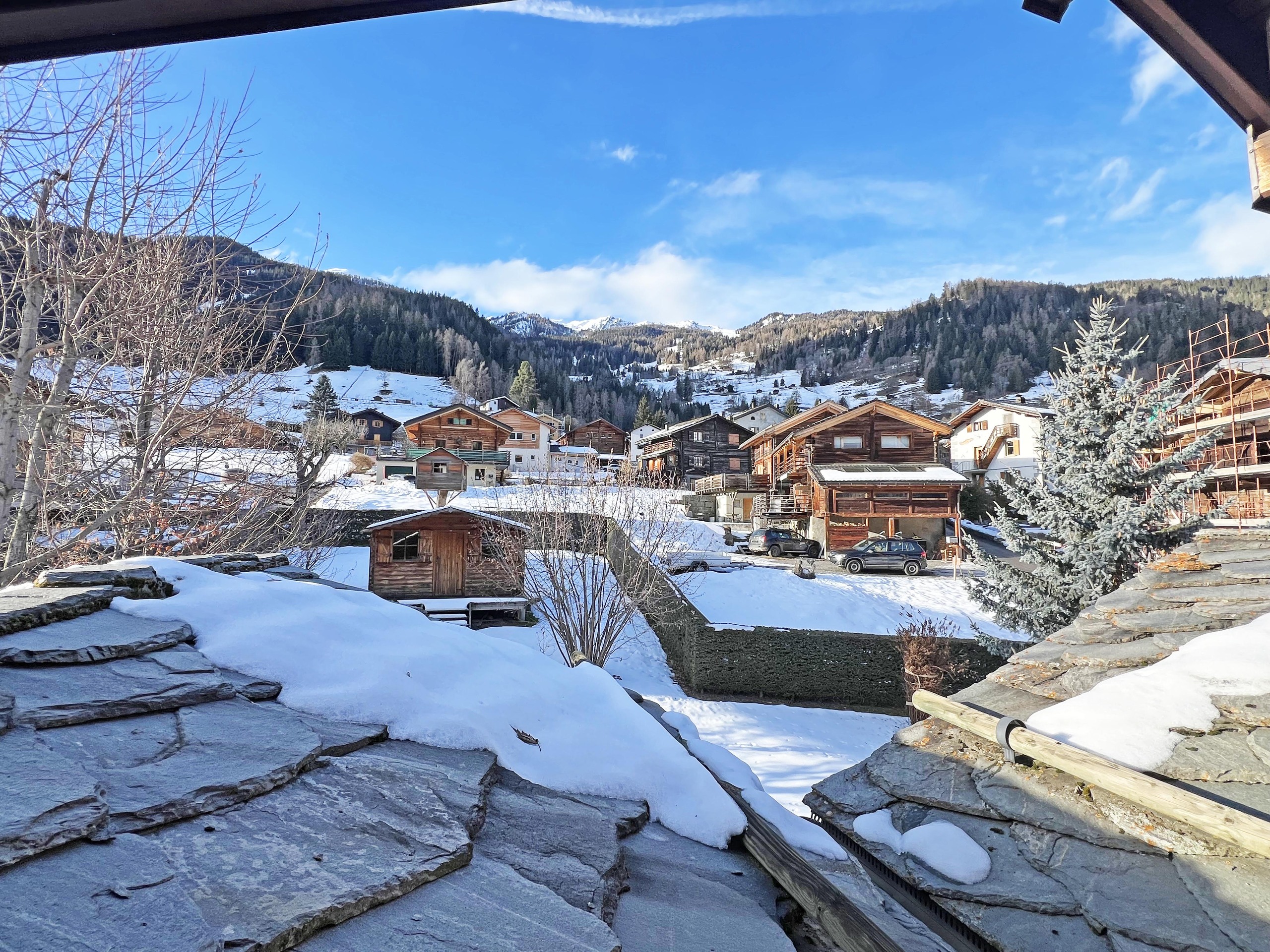 Vue depuis chambre à coucher n° 5 - 1er étage