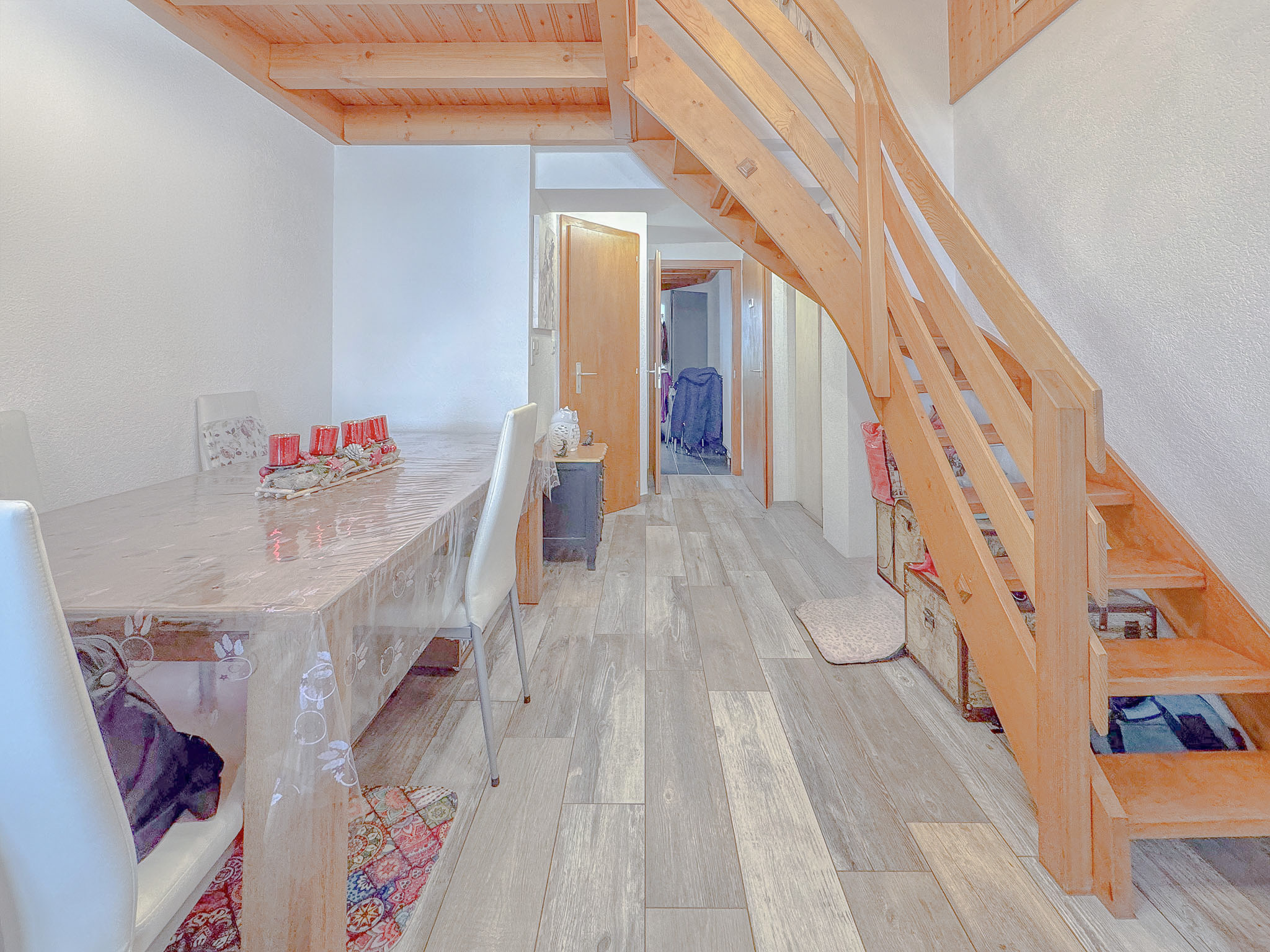 Séjour et accès au 2ème niveau