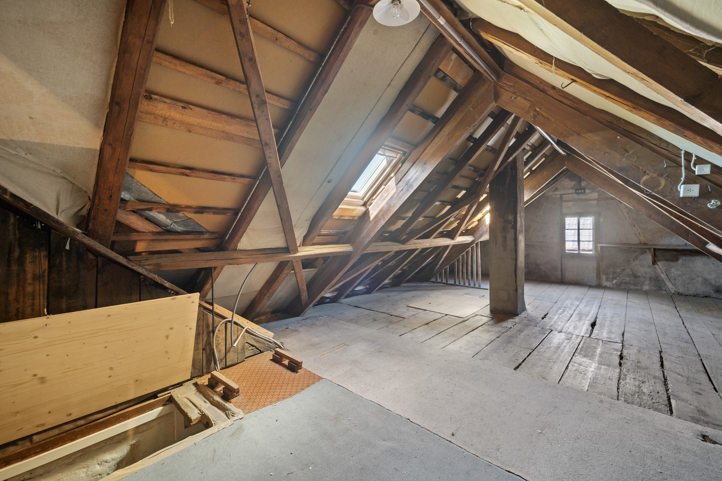 Hausteil 1 + 3: Estrichgeschoss Hausteil 1 + 3: Estrichgeschoss