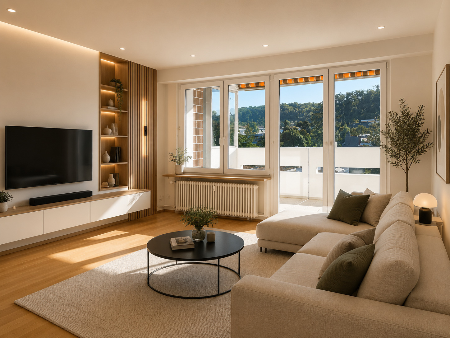 Wohnzimmer Visualisierung