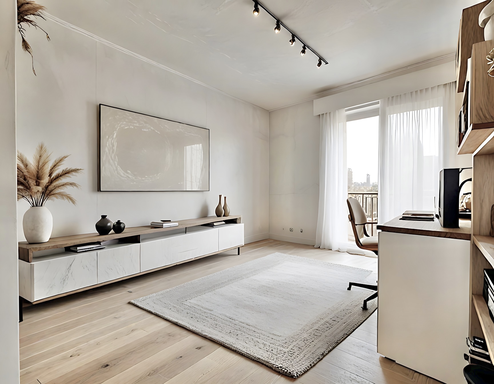 Chambre 12/bureau- exemple d'aménagément