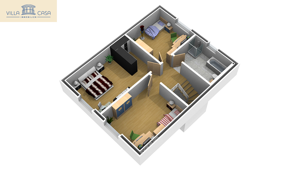 Grundriss Dachgeschoss