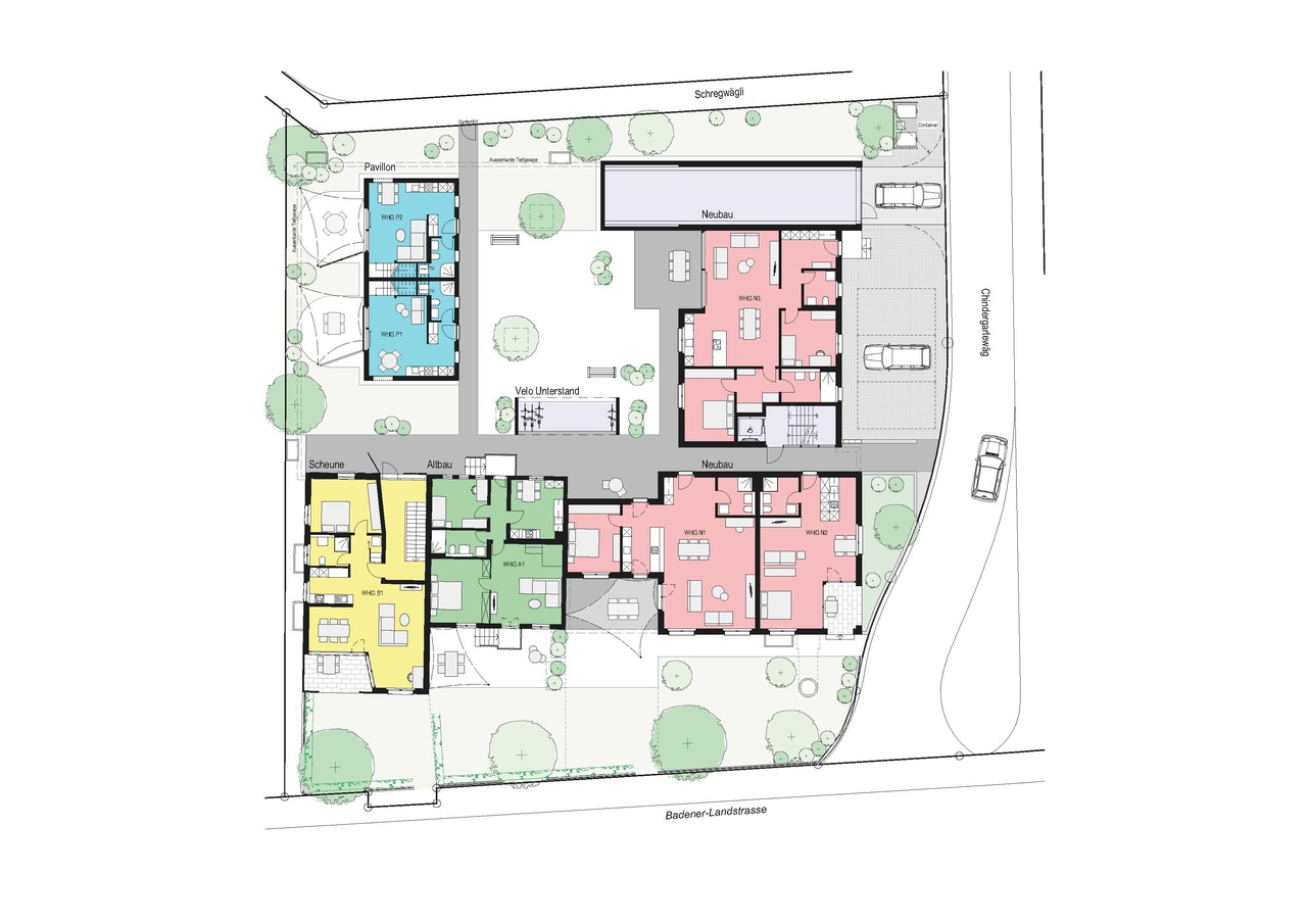 Situation mit Umgebung