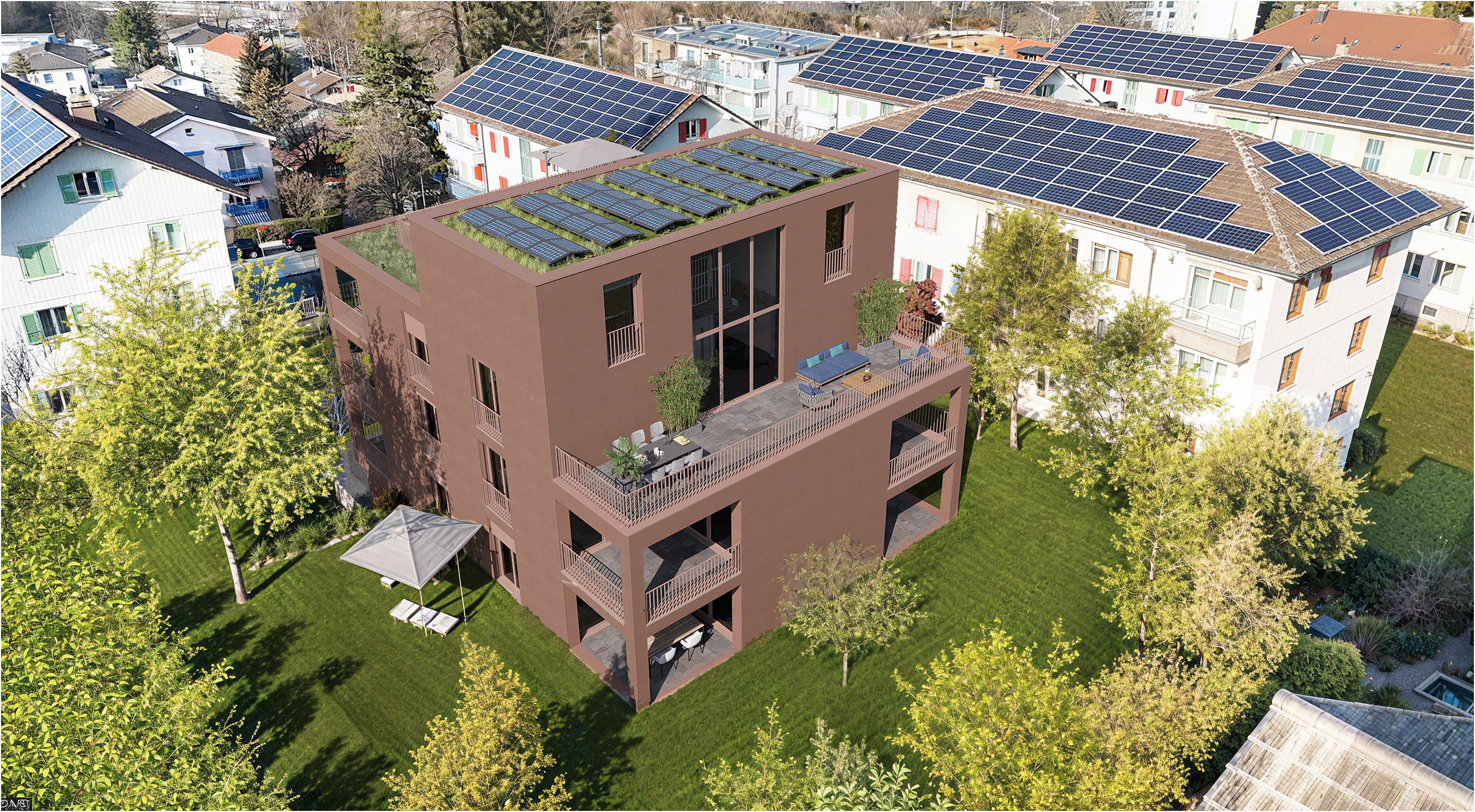 6 villas individuelles  - Vente par CNC IMMOBILIER SA