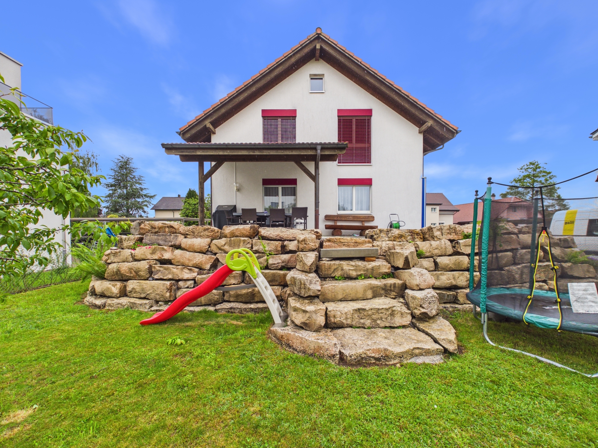 Garten mit Sitzplatz 