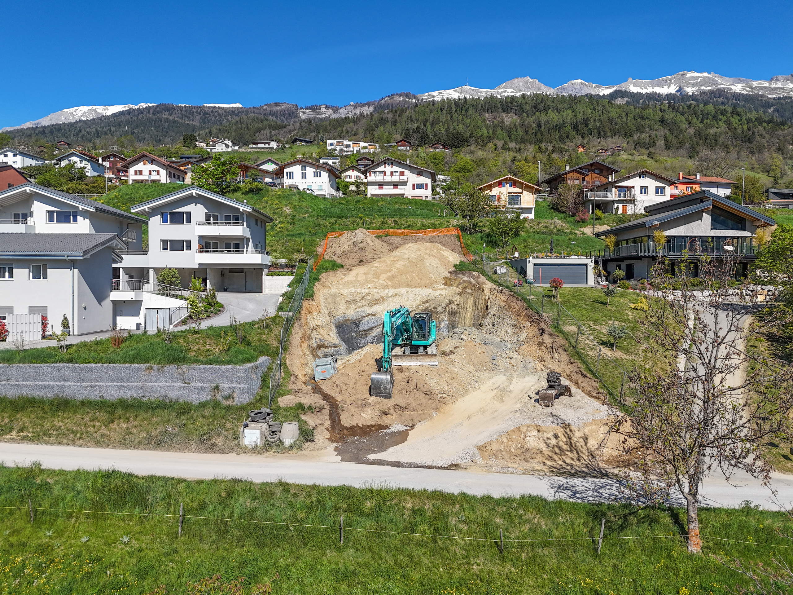 Les travaux ont démarré - livraison des deux appartements AUTOMNE 2027