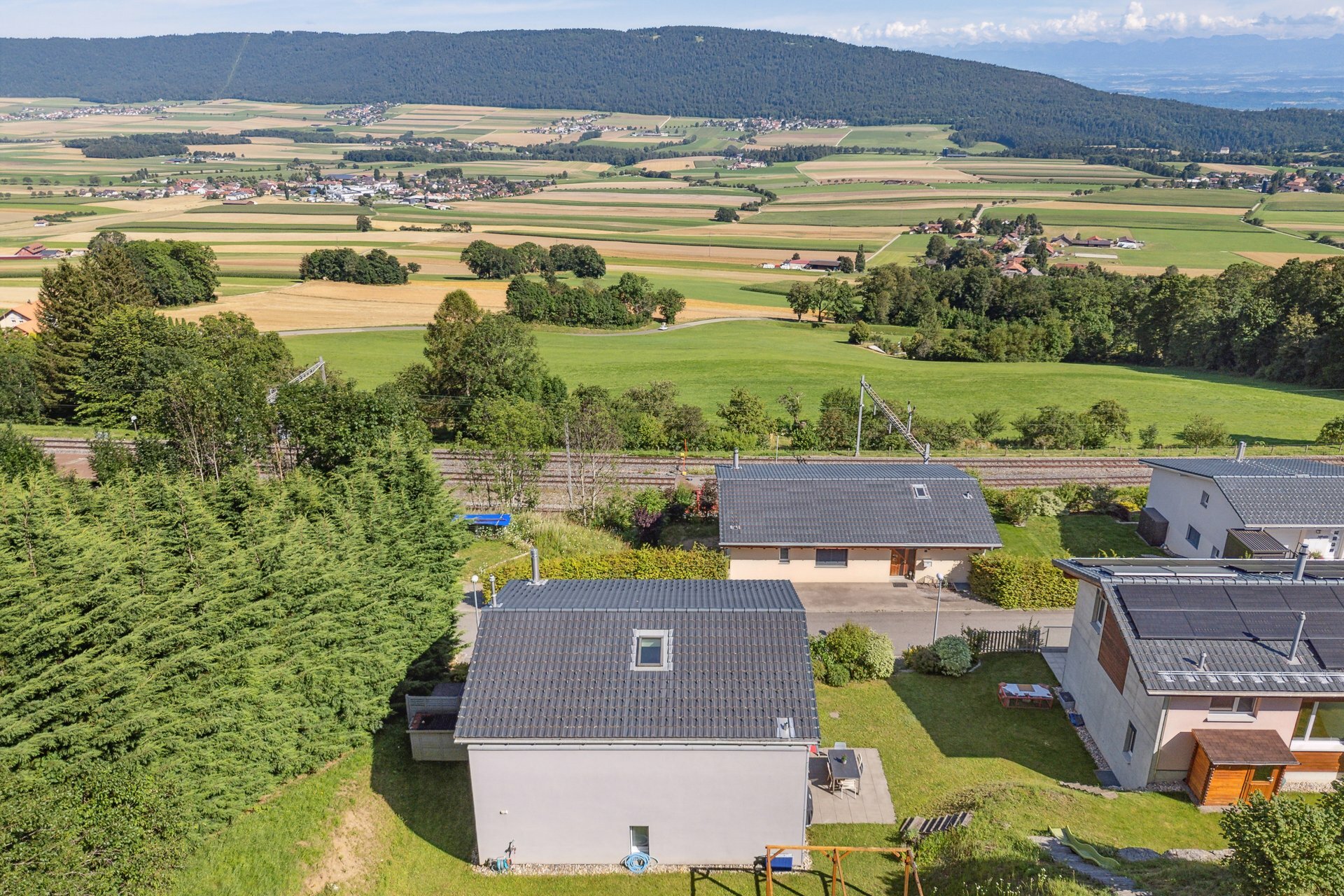 Freier Blick auf das Tal Freier Blick auf das Tal
