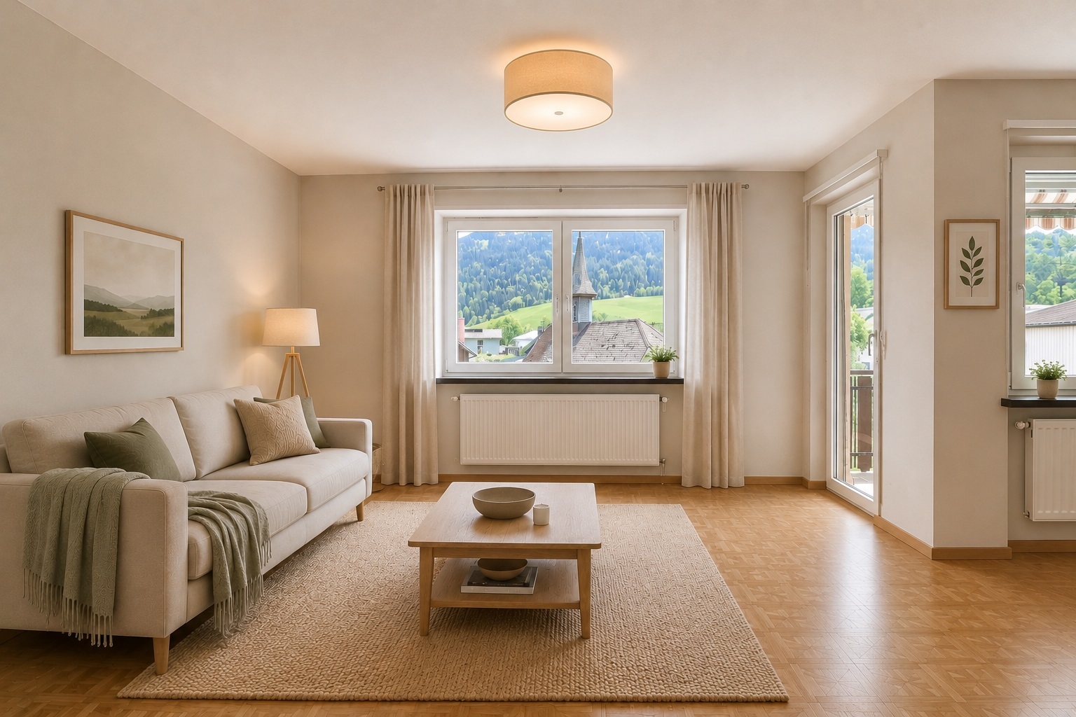 Illustration einer möglichen Renovierung der Wohnung. Die Renovierungsarbeiten sind im Verkaufspreis nicht inbegriffen. Illustration einer möglichen Renovierung der Wohnung. Die Renovierungsarbeiten sind im Verkaufspreis nicht inbegriffen.