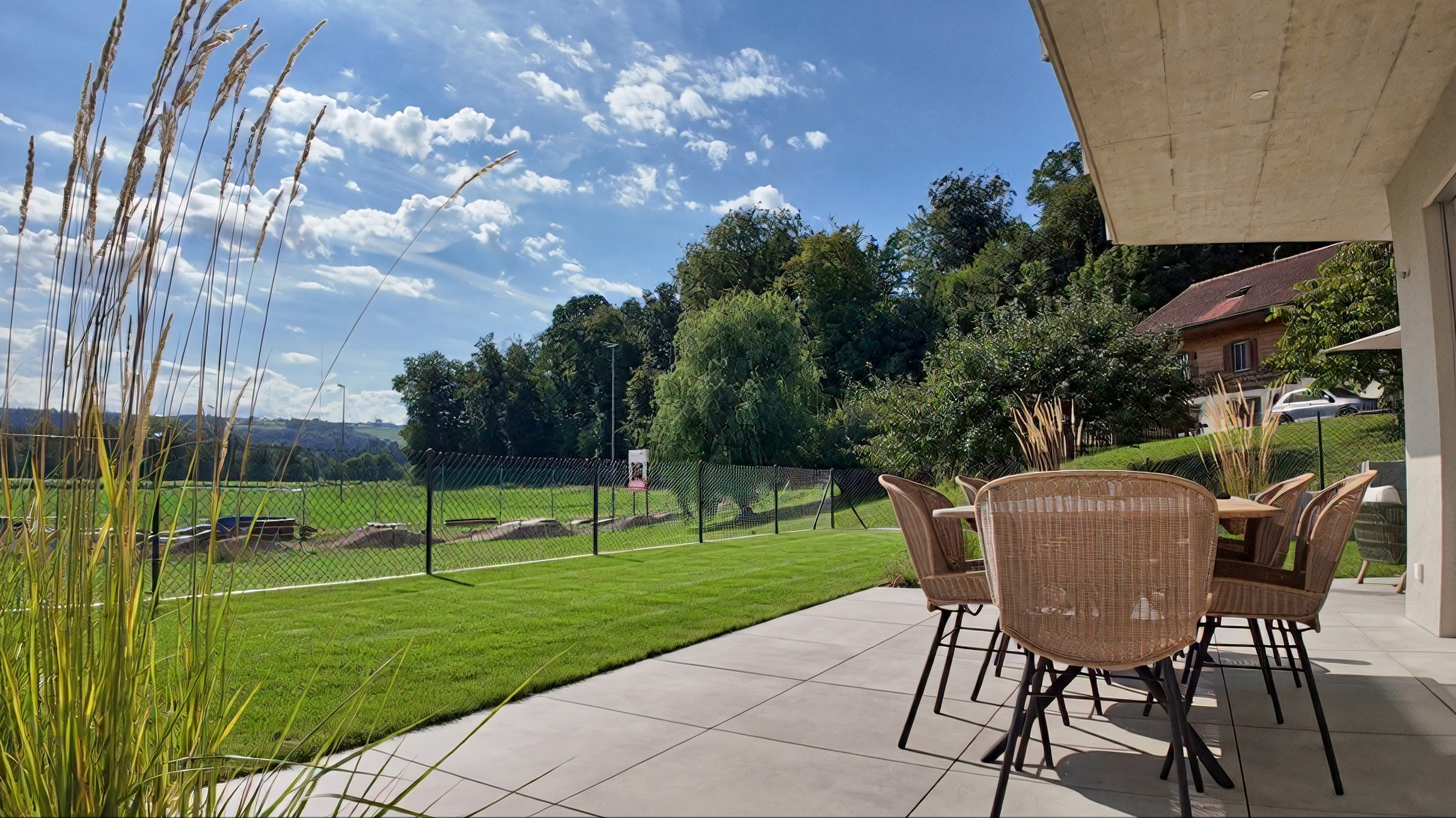 Jardin privatif - terrasses Jardin privatif - terrasses