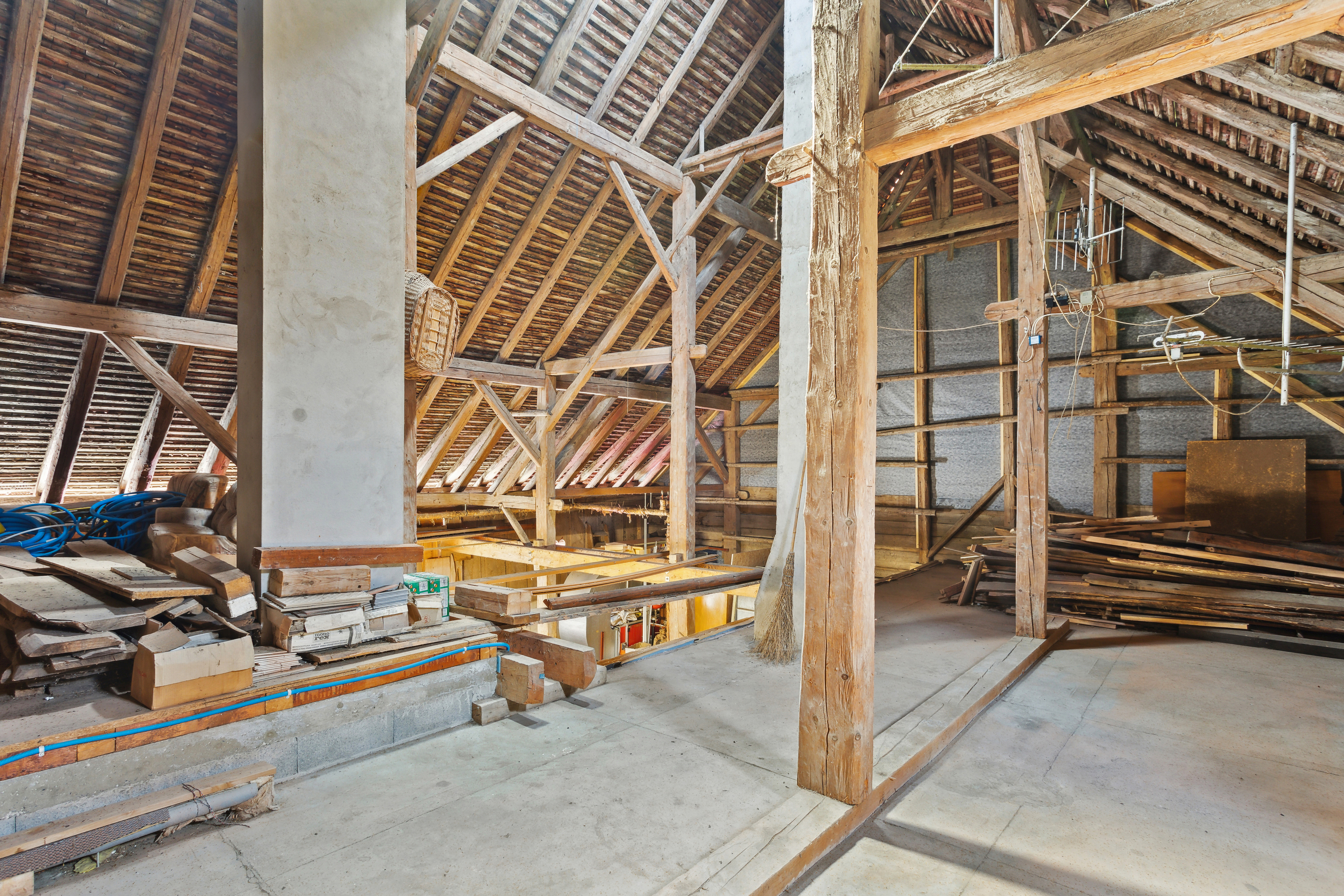 Ausbaufähiger Dachboden