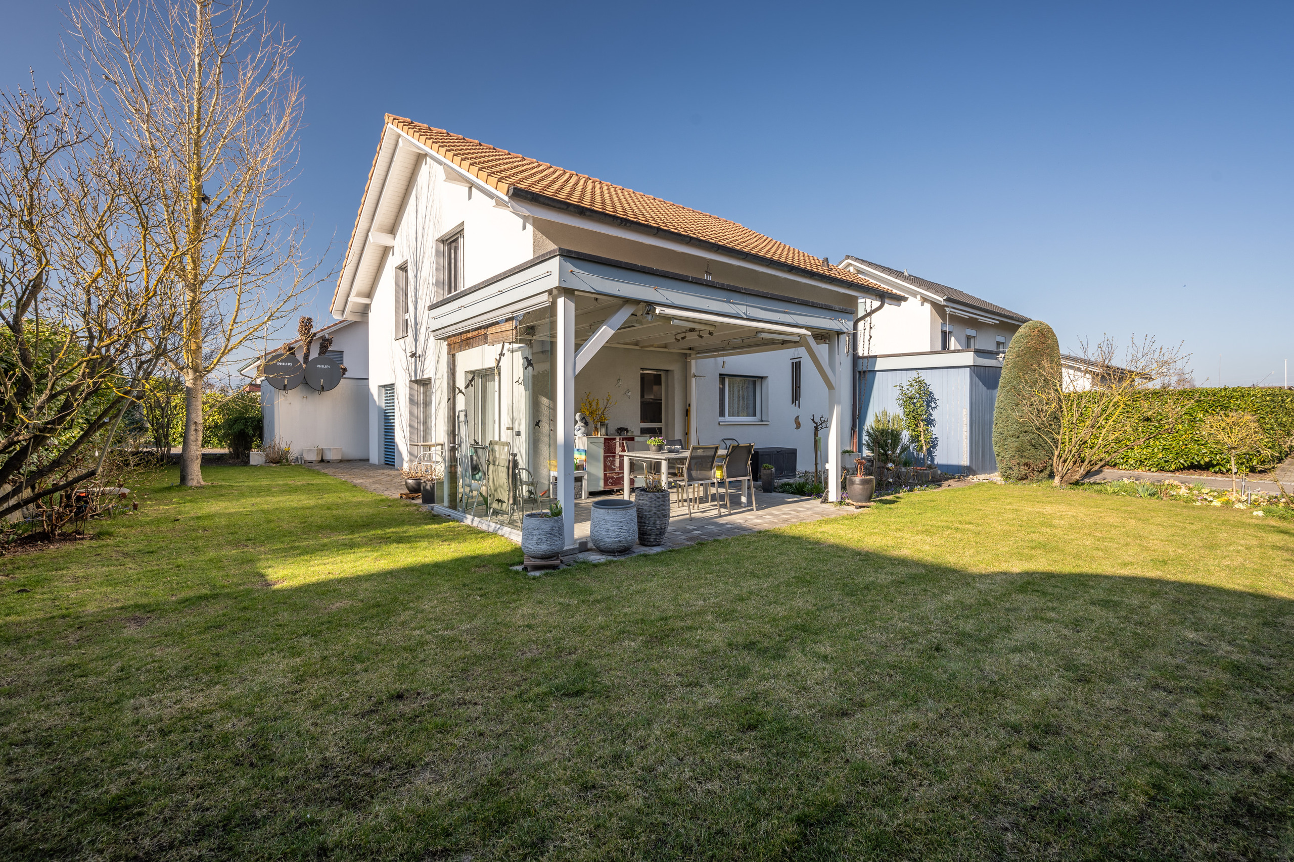 HAUSANSICHT SÜD-WESTSEITE HAUSANSICHT SÜD-WESTSEITE