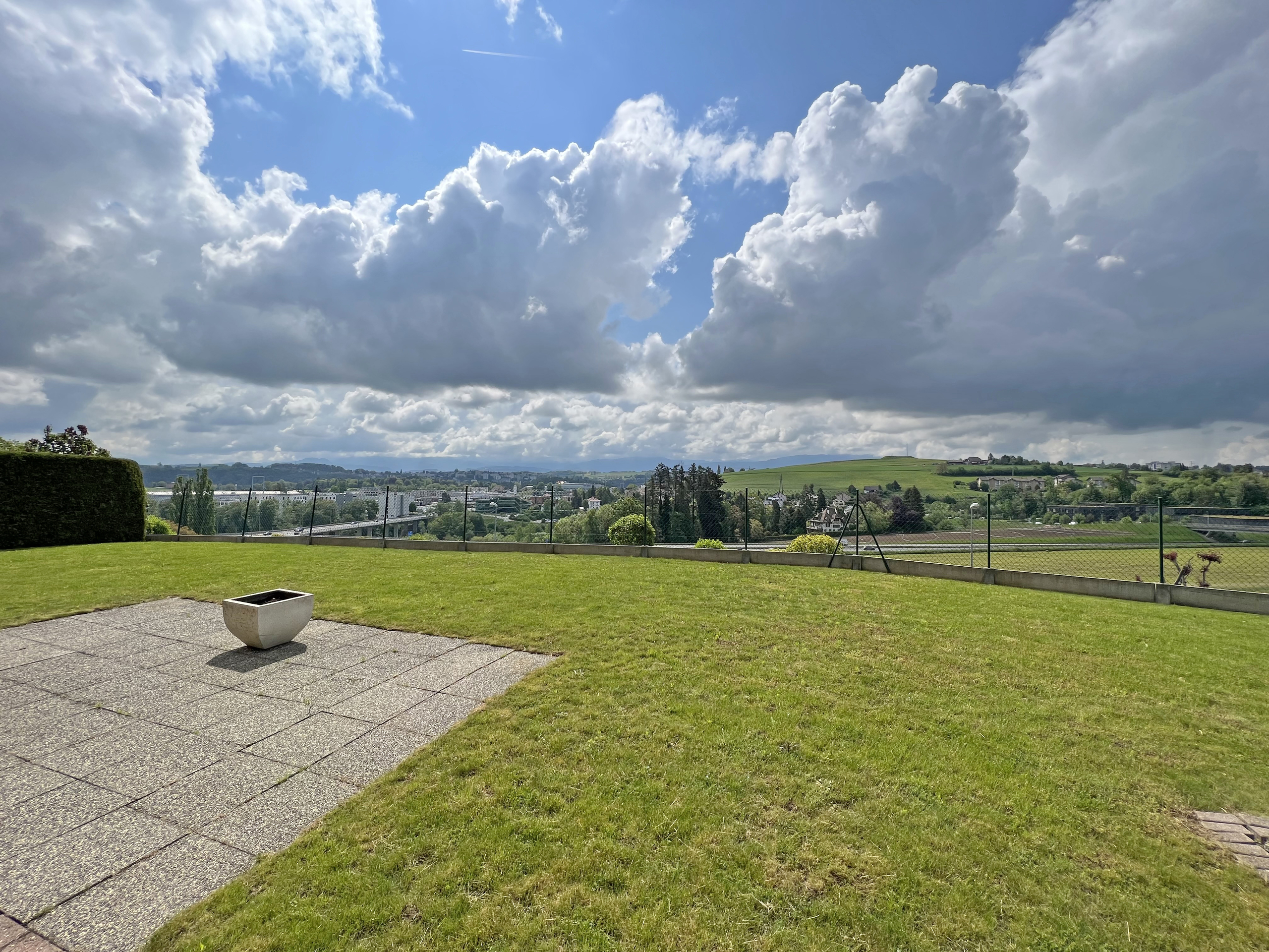 Jardin et vue